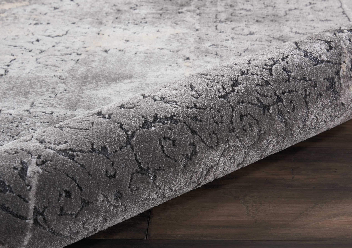 kathy ireland HOME Heritage Charcoal Area Rug-Area Rug-kathy ireland HOME-The Rug Truck