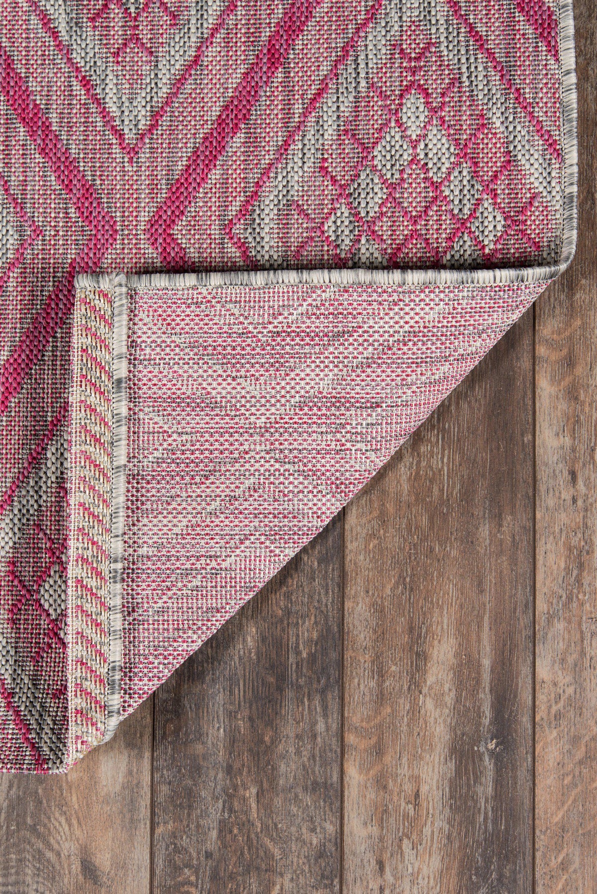 Madcap Cottage by Momeni Lake Palace Rajastan Weekend Pink Indoor/Outdoor Area Rug-Area Rug-Momeni-The Rug Truck