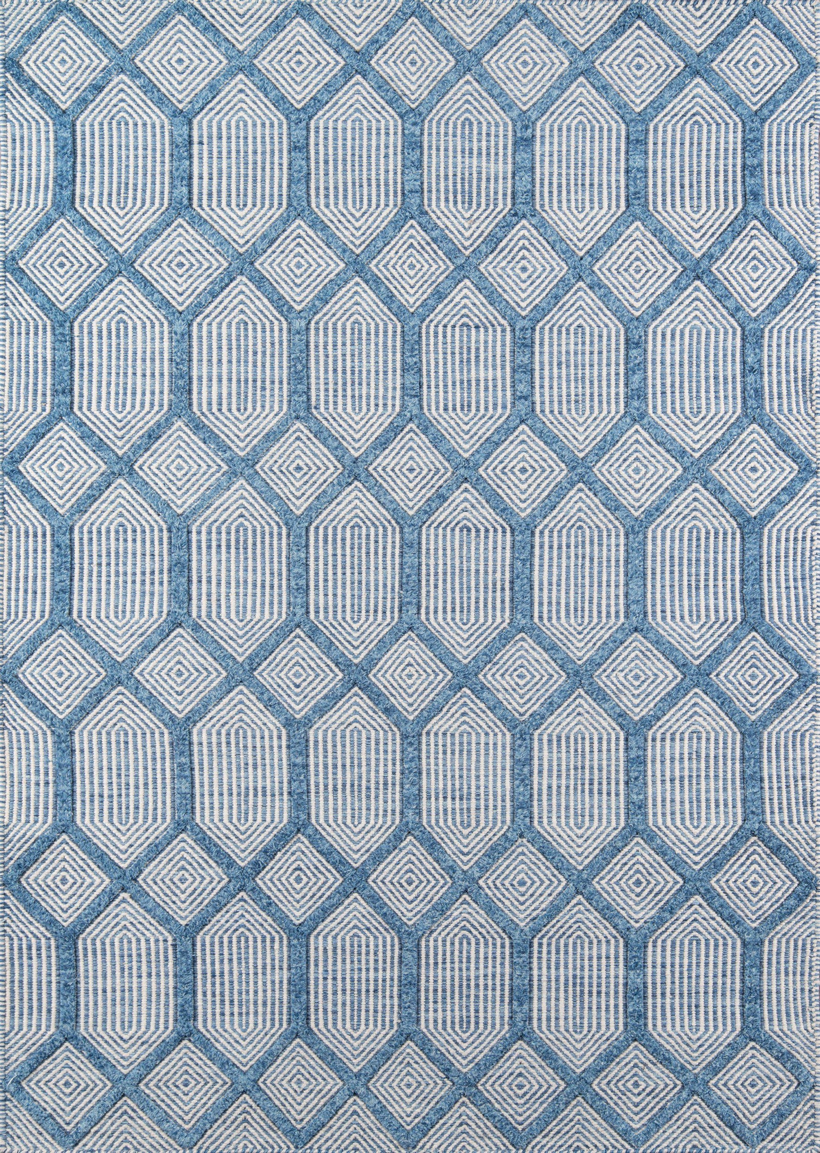 Erin Gates Langdon LGD-4 Cambridge Blue Area Rug ( 8'6" X 11'6" )
