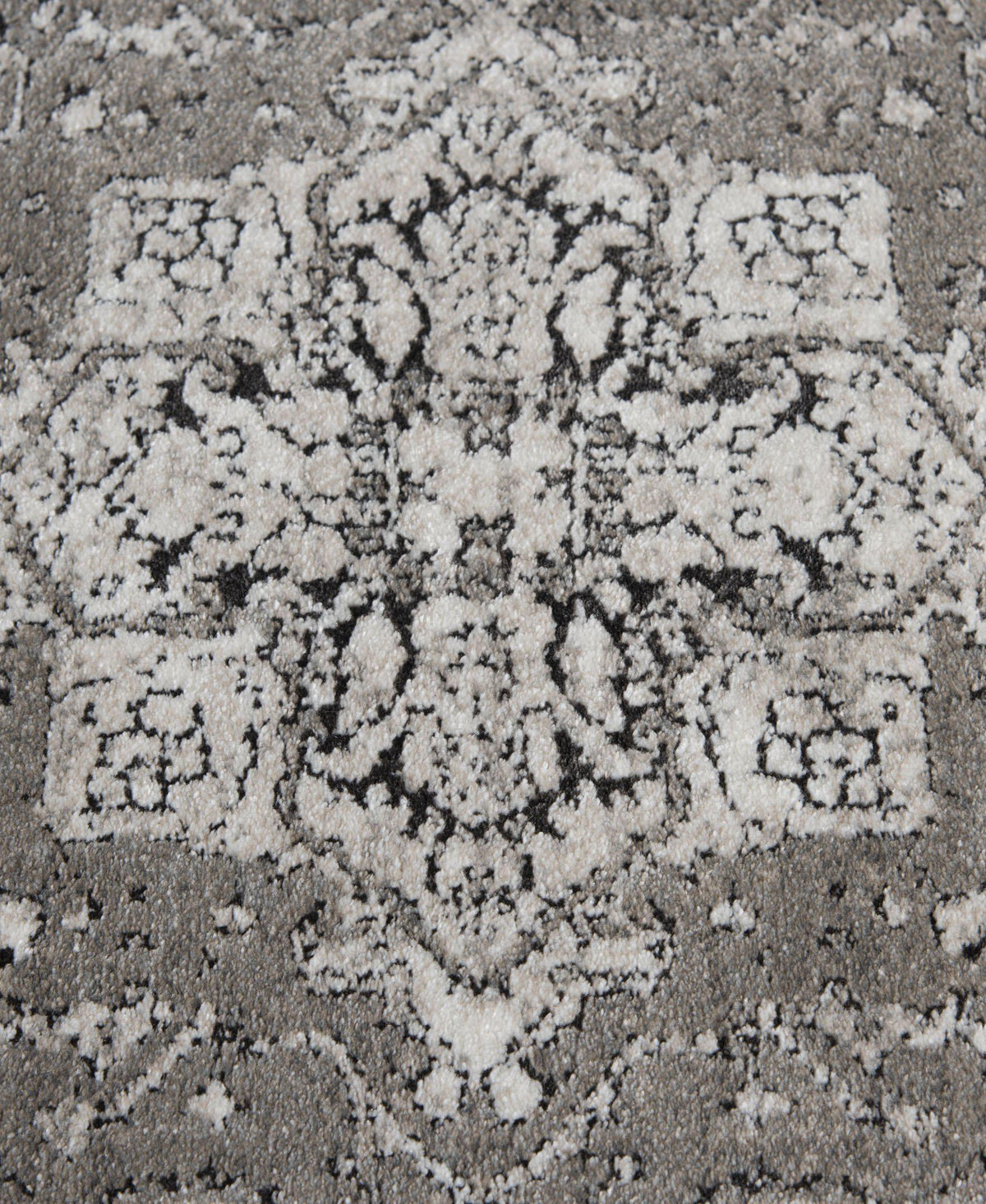 Largo - Heriz - Grey-Area Rug-KM Home-The Rug Truck