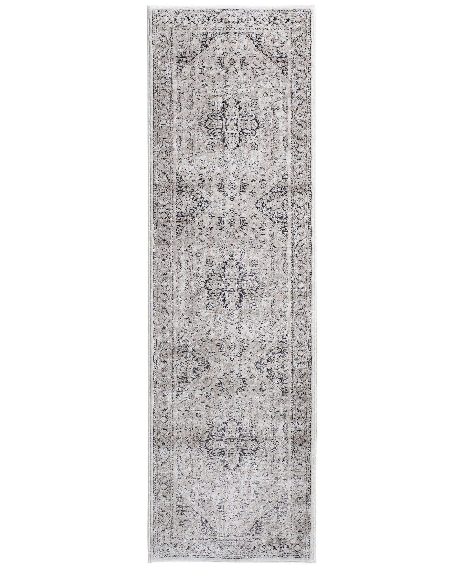 Largo - Heriz - Stone-Area Rug-KM Home-3'3"x5'3"-The Rug Truck