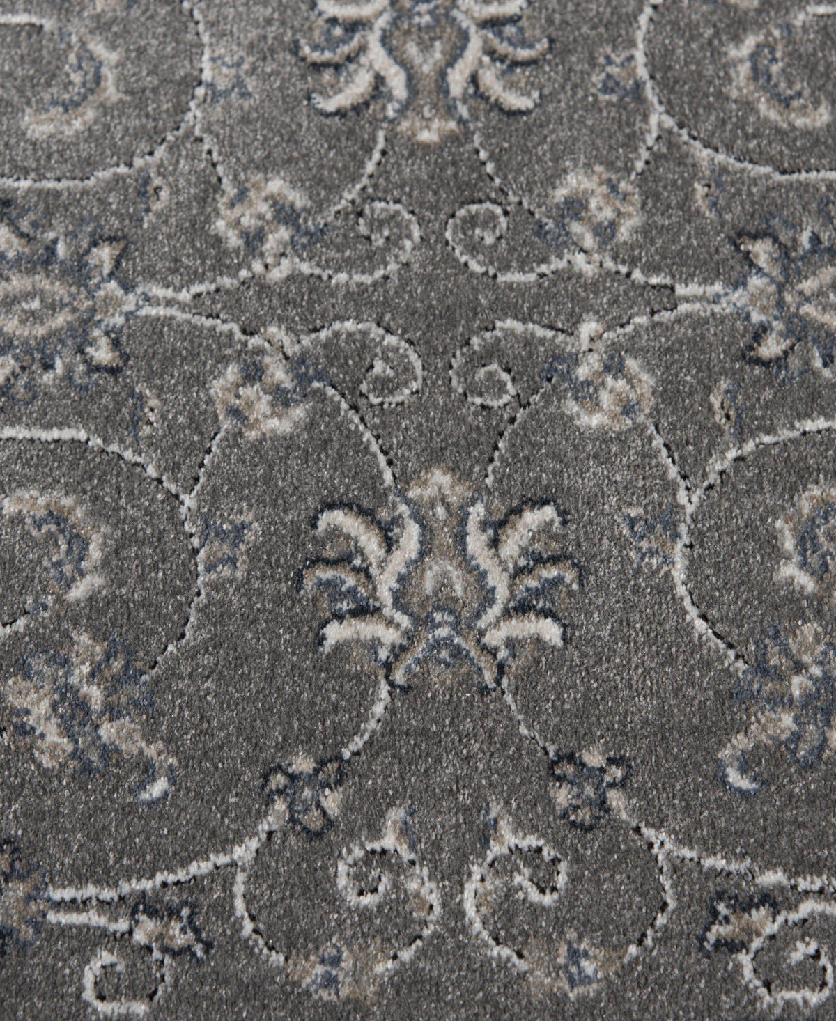 Largo - Isfahan - Grey-Area Rug-KM Home-The Rug Truck