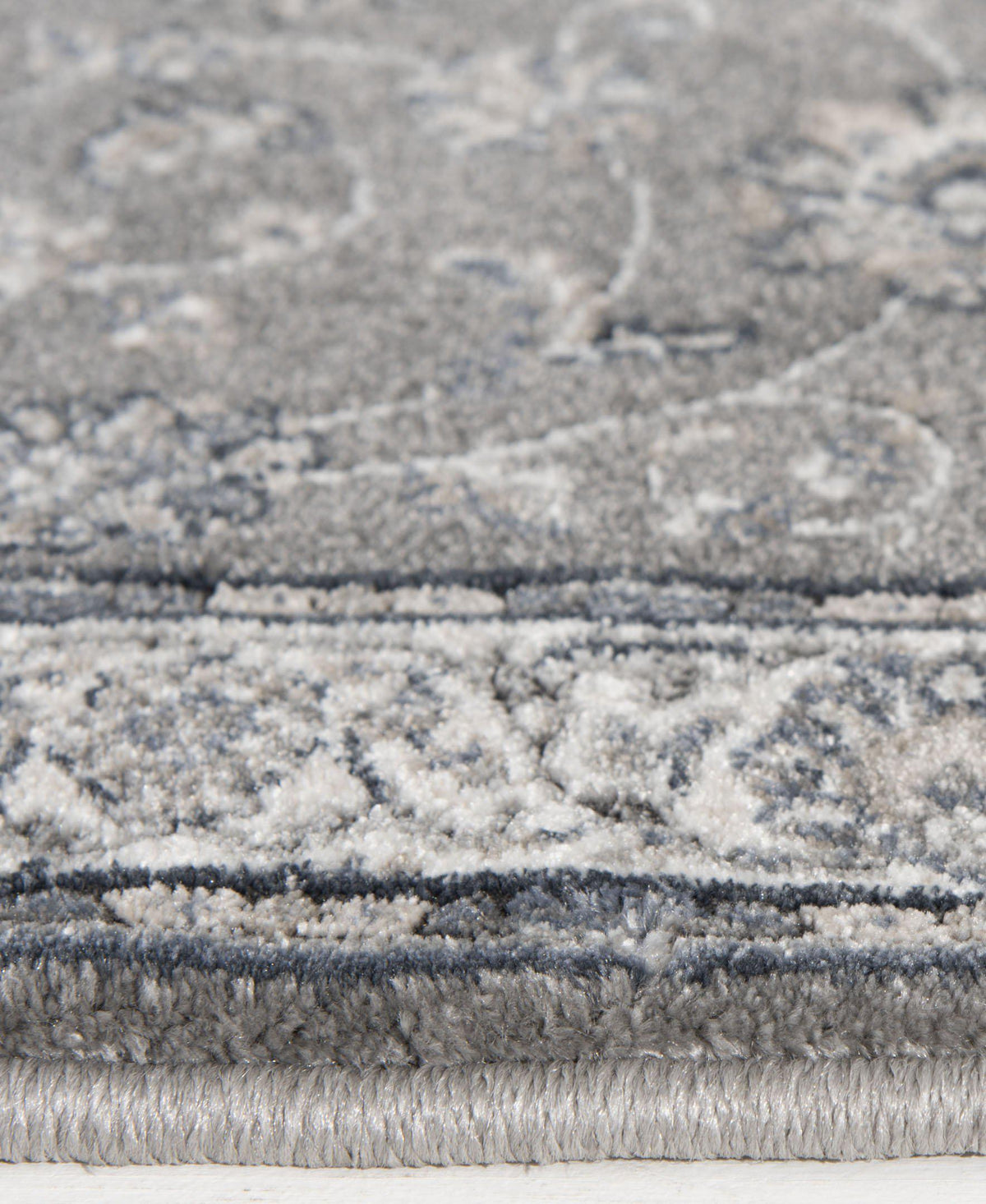 Largo - Isfahan - Grey-Area Rug-KM Home-The Rug Truck