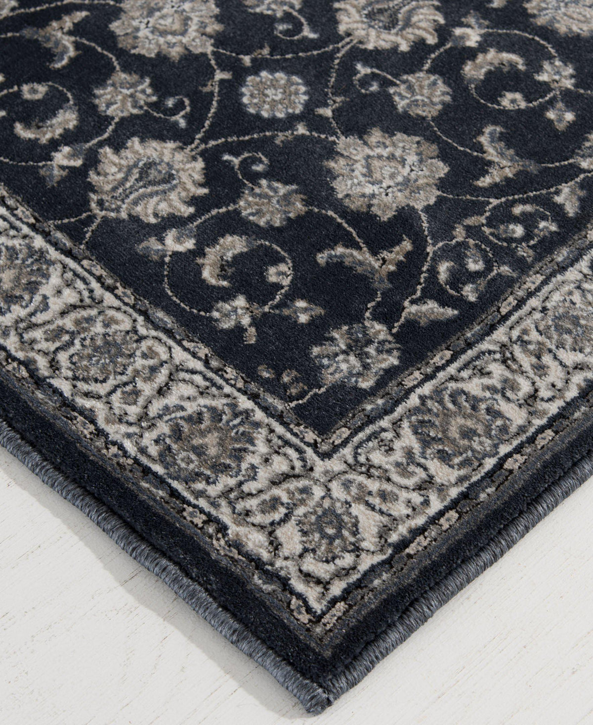 Largo - Isfahan - Morning Blue-Area Rug-KM Home-The Rug Truck