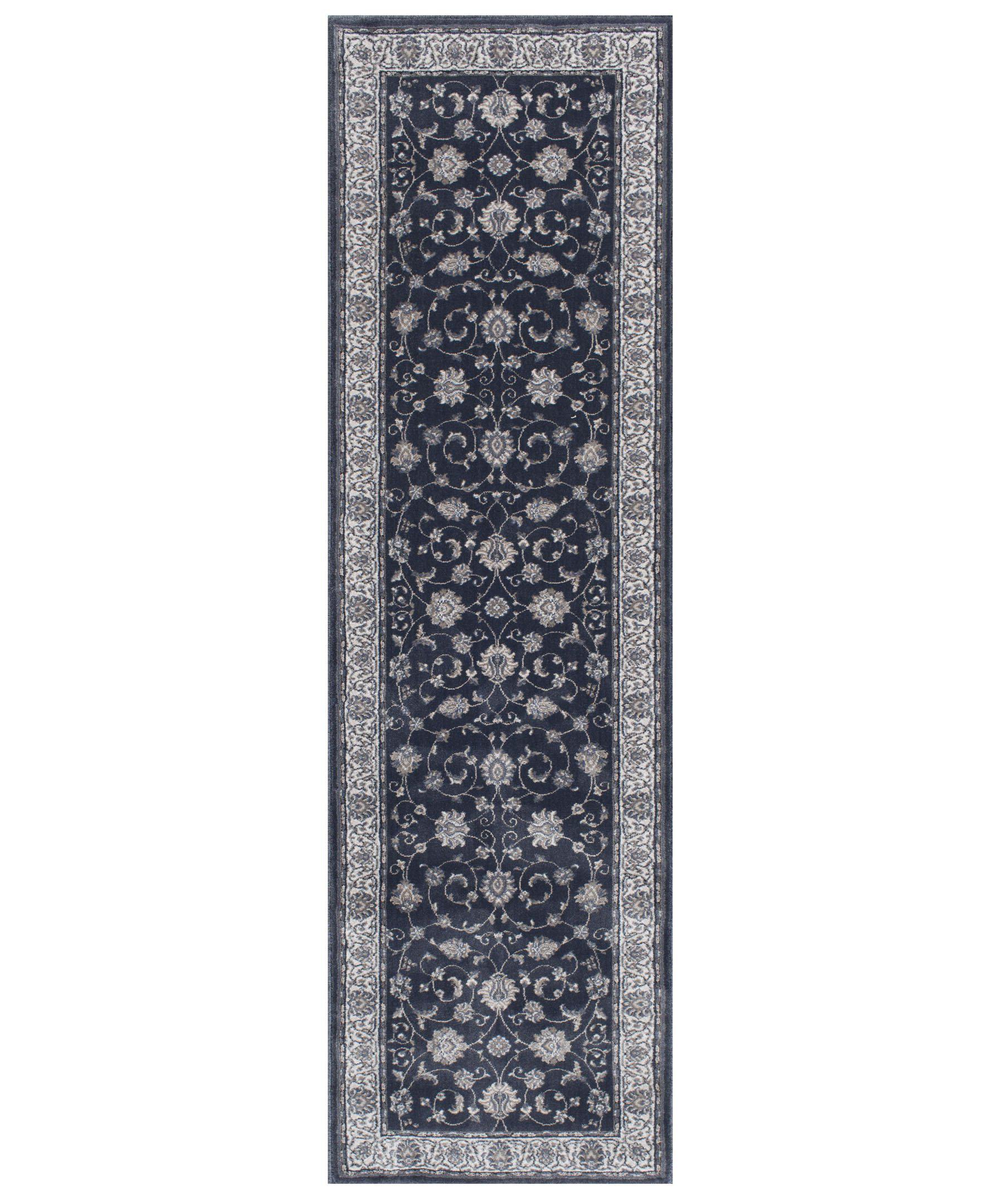Largo - Isfahan - Morning Blue-Area Rug-KM Home-3'3"x5'3"-The Rug Truck