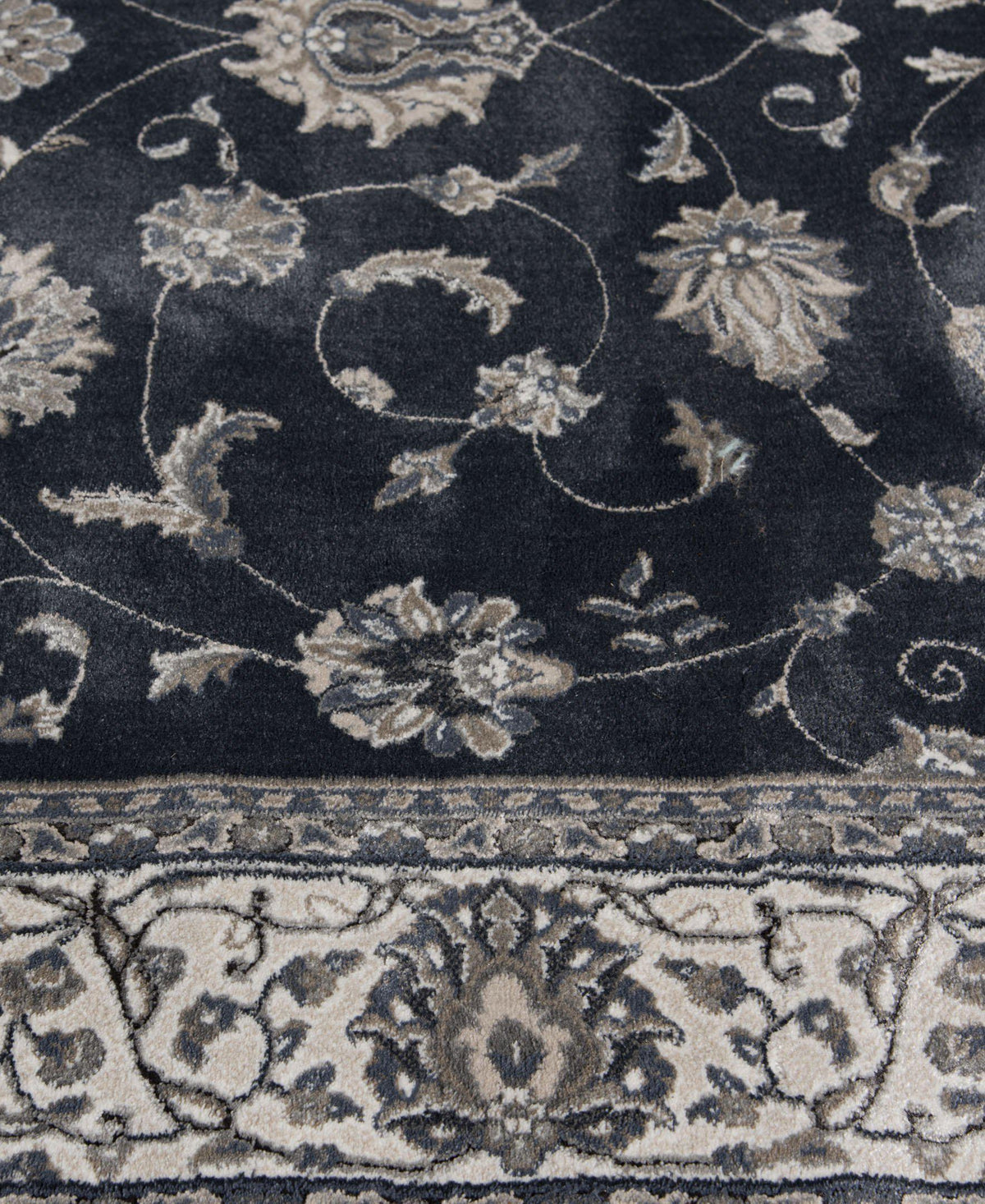 Largo - Isfahan - Morning Blue-Area Rug-KM Home-The Rug Truck