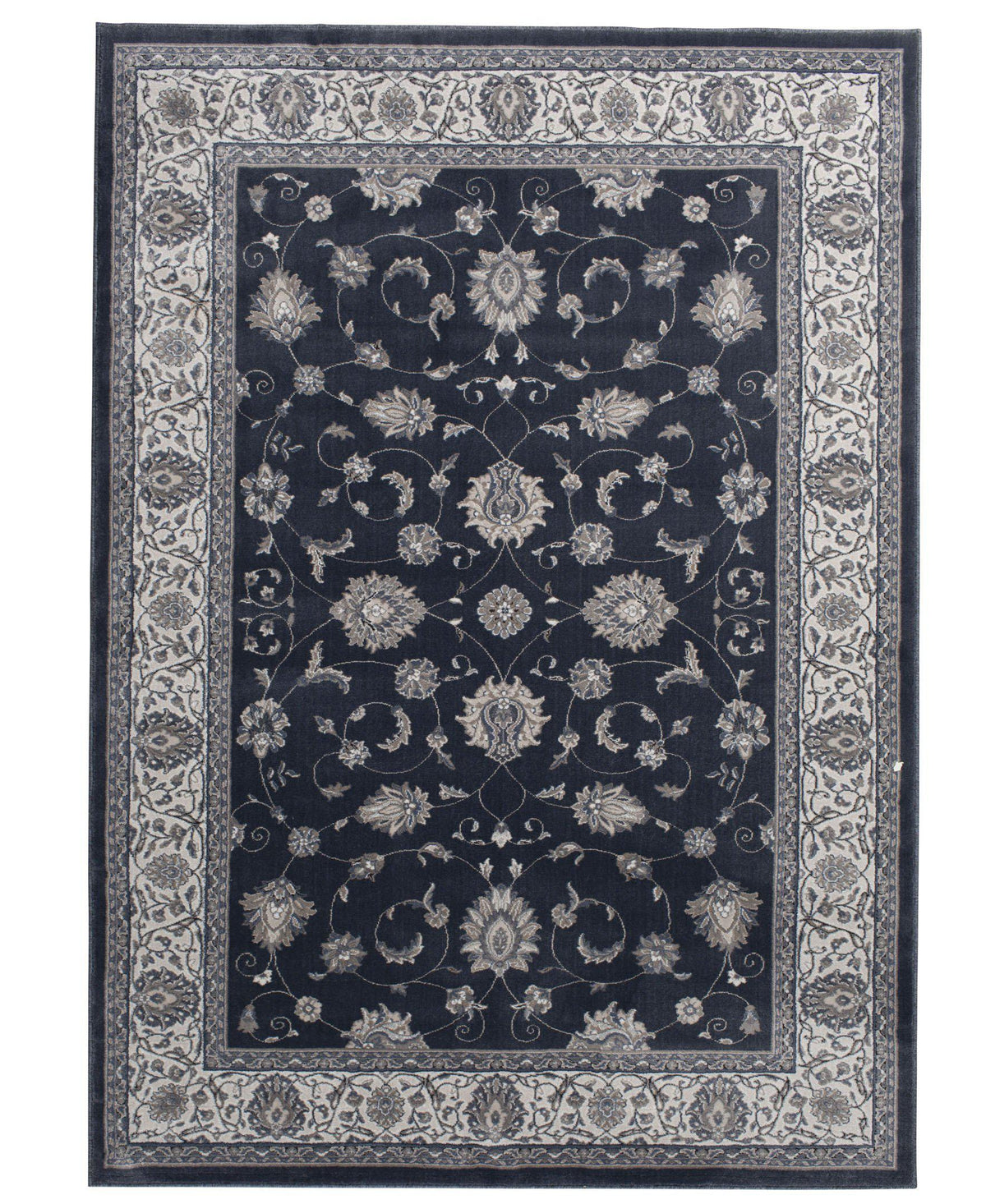 Largo - Isfahan - Morning Blue-Area Rug-KM Home-3&#39;3&quot;x5&#39;3&quot;-The Rug Truck