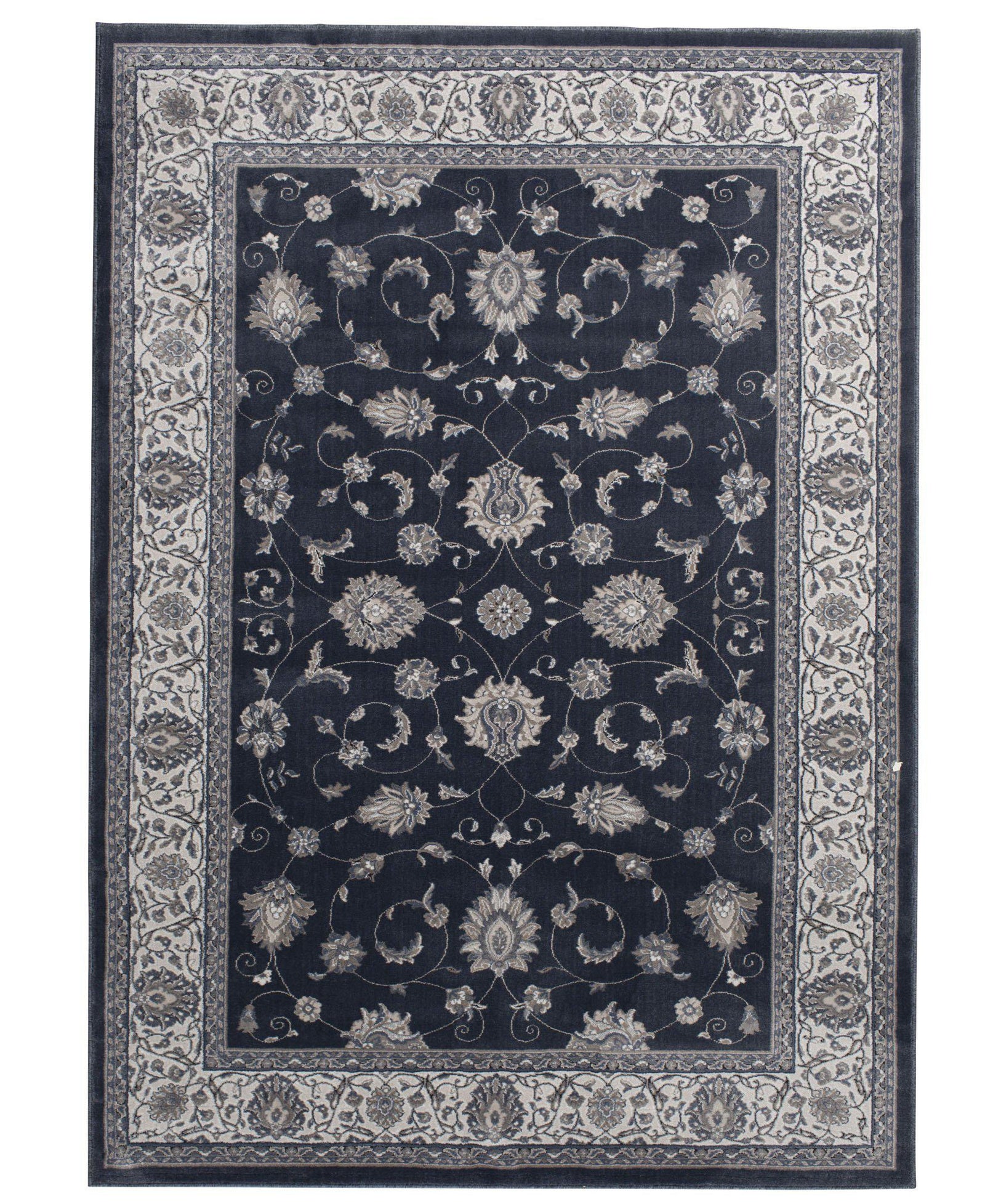 Largo - Isfahan - Morning Blue-Area Rug-KM Home-3'3"x5'3"-The Rug Truck