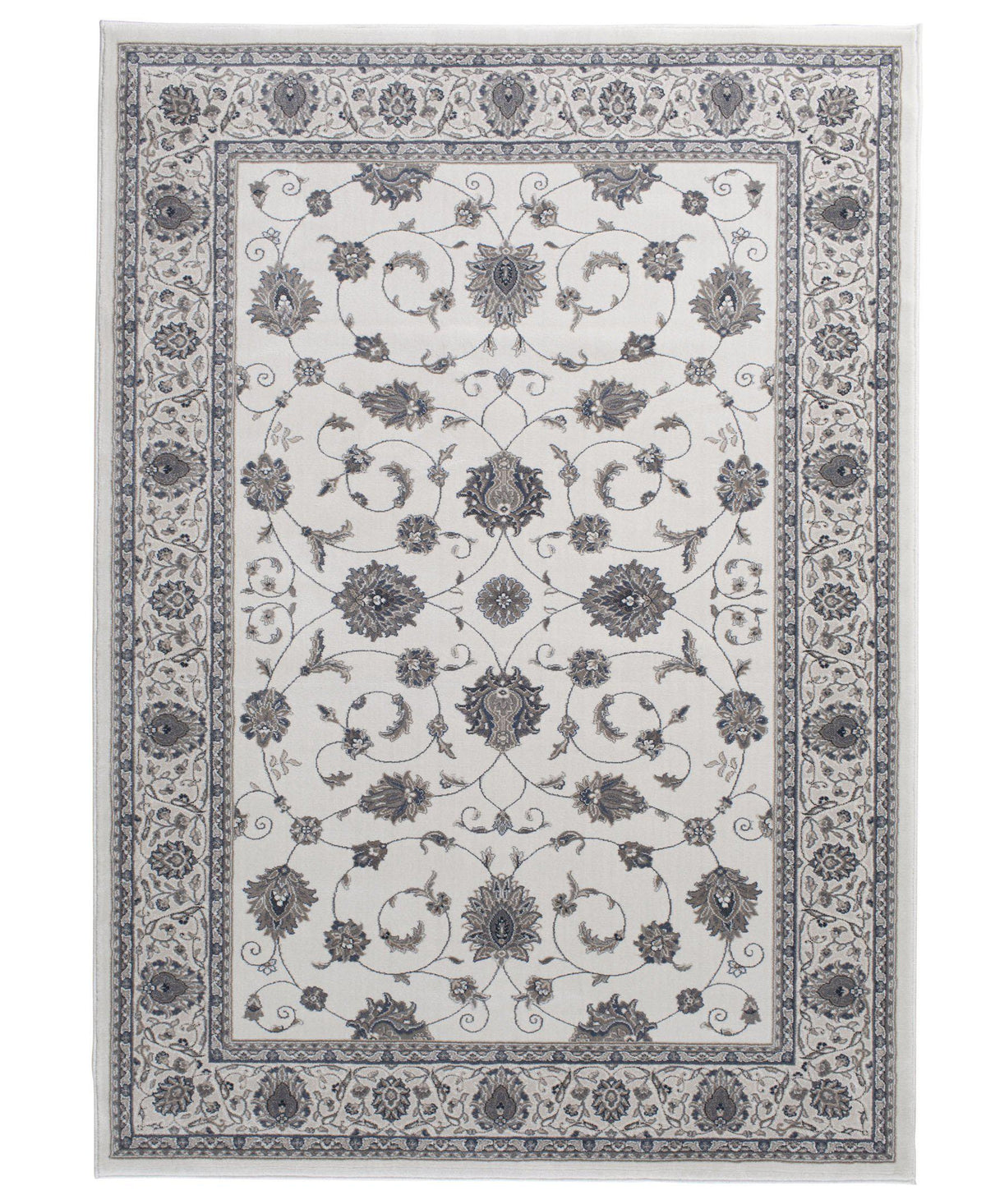 Largo - Isfahan - Pearl-Area Rug-KM Home-3&#39;3&quot;x5&#39;3&quot;-The Rug Truck