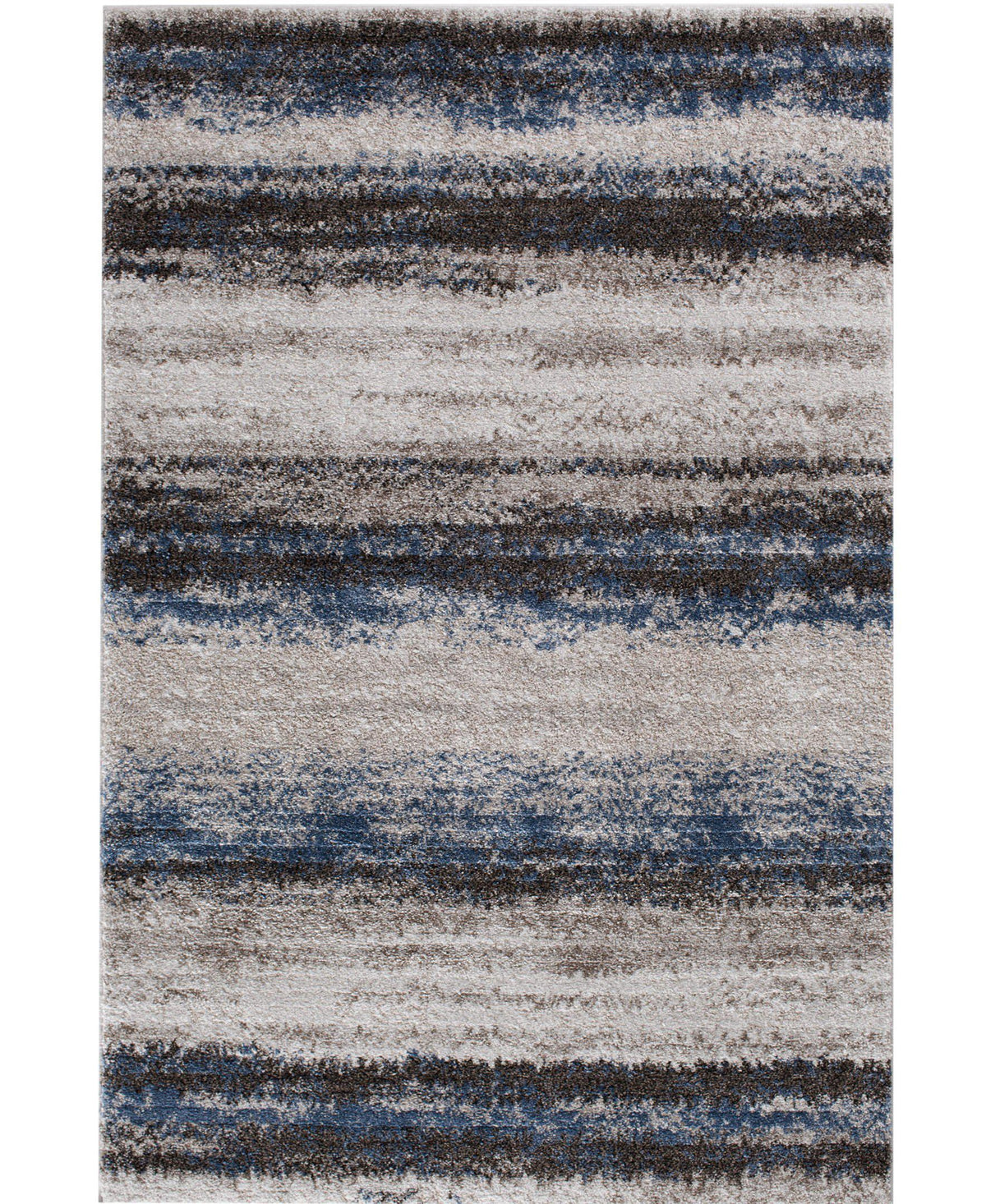 Leisure - Bay - Sea Blue-Area Rug-KM Home-3&#39;3&quot;x5&#39;3&quot;-The Rug Truck