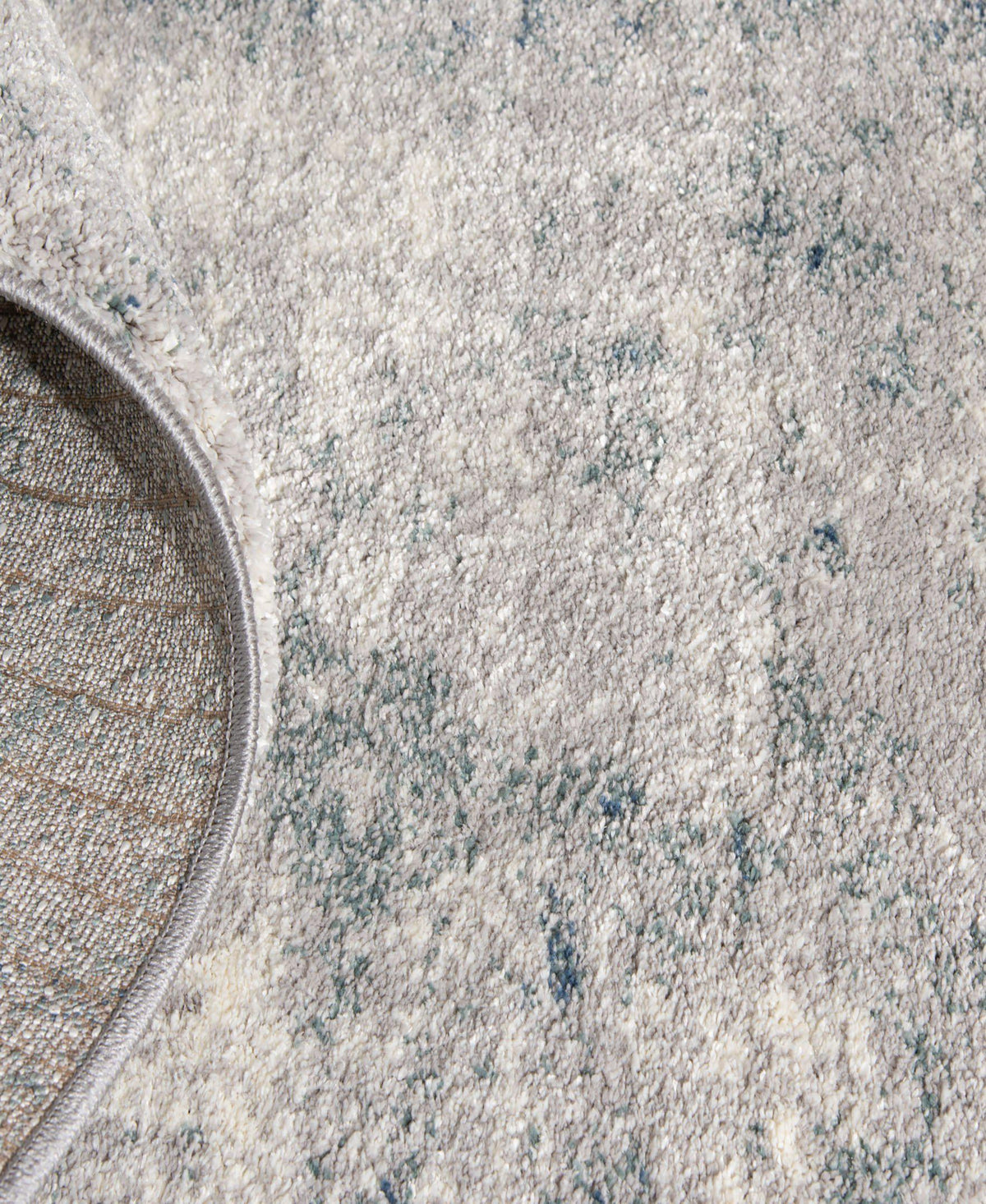 Leisure - Port - Mist-Area Rug-KM Home-The Rug Truck