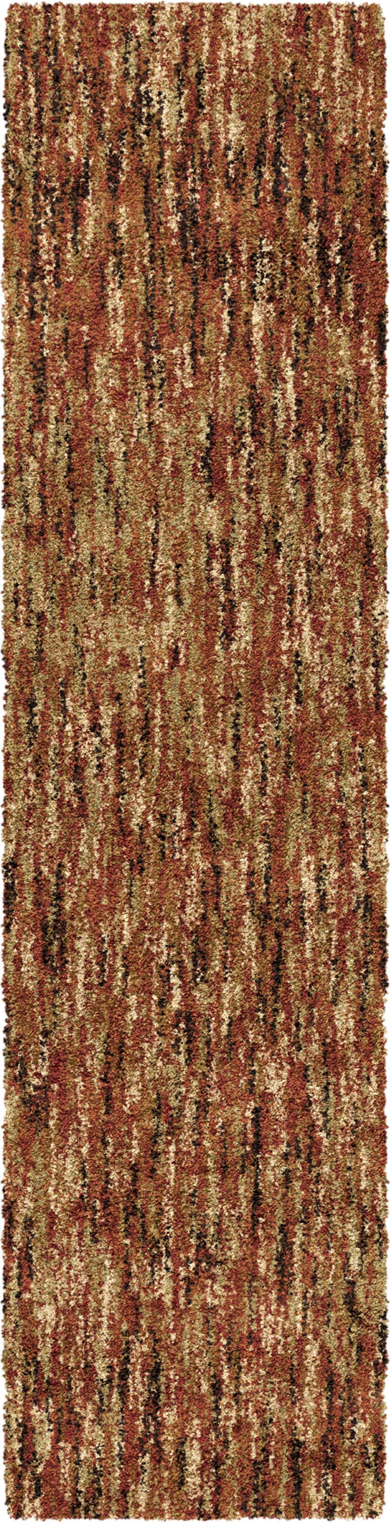 Palmetto Living Next Generation Multi solid Red Area Rug - 2&#39;3&quot; x 8&#39;0&quot;