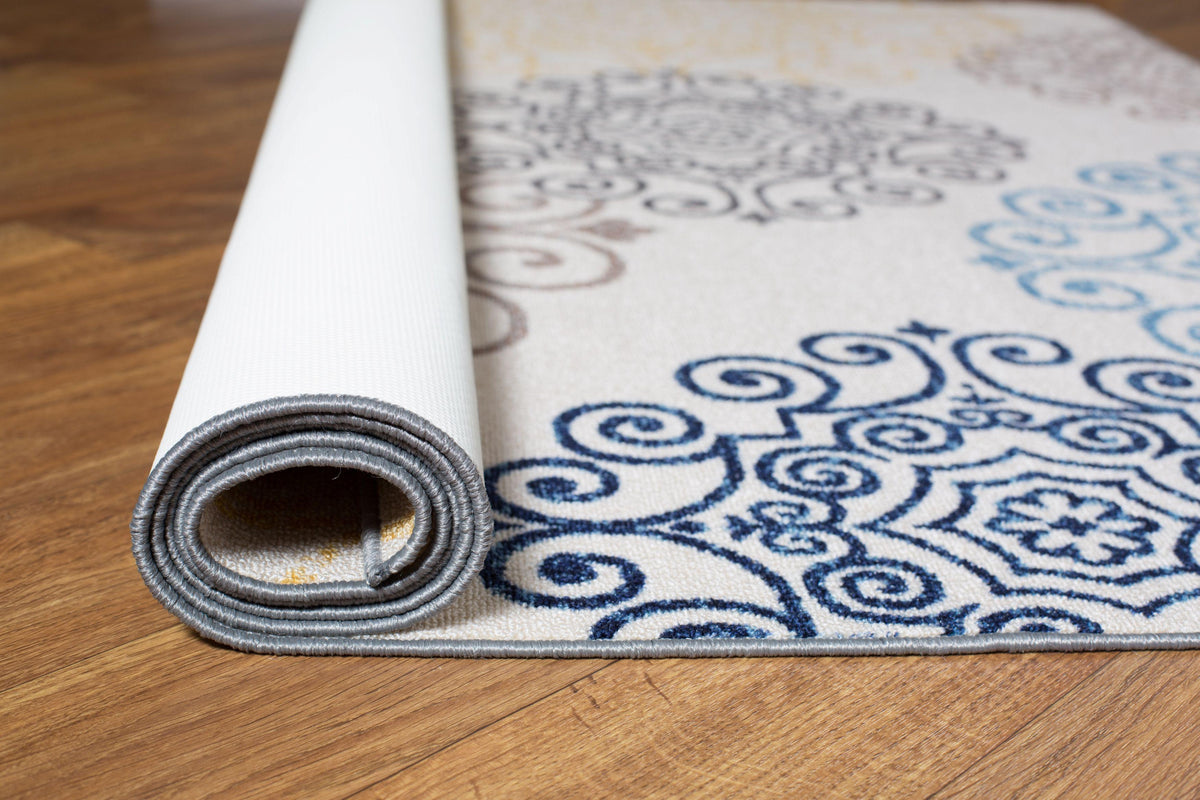 Avora 508 Cream Area Rug-Area Rug-World Rug Gallery-The Rug Truck