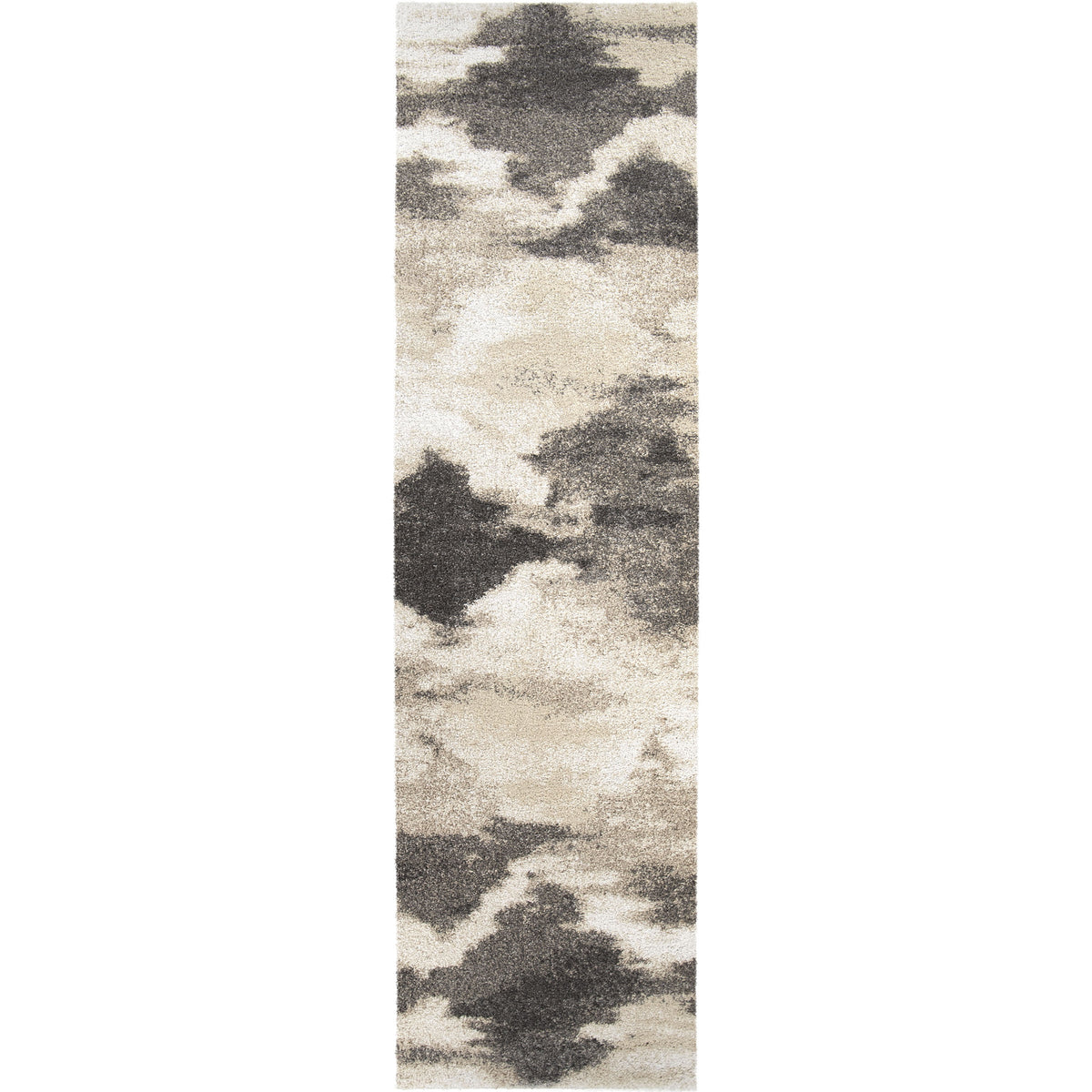 Orian Mystical Harlequin   Natural Area Rug - 2'3" x 8'