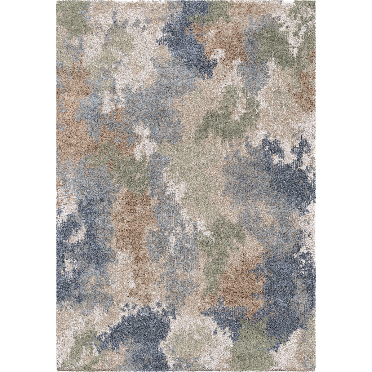 Palmetto Living Mystical Dreamy   Muted Blue Area Rug - 7&#39;10&quot; x 10&#39;10&quot;
