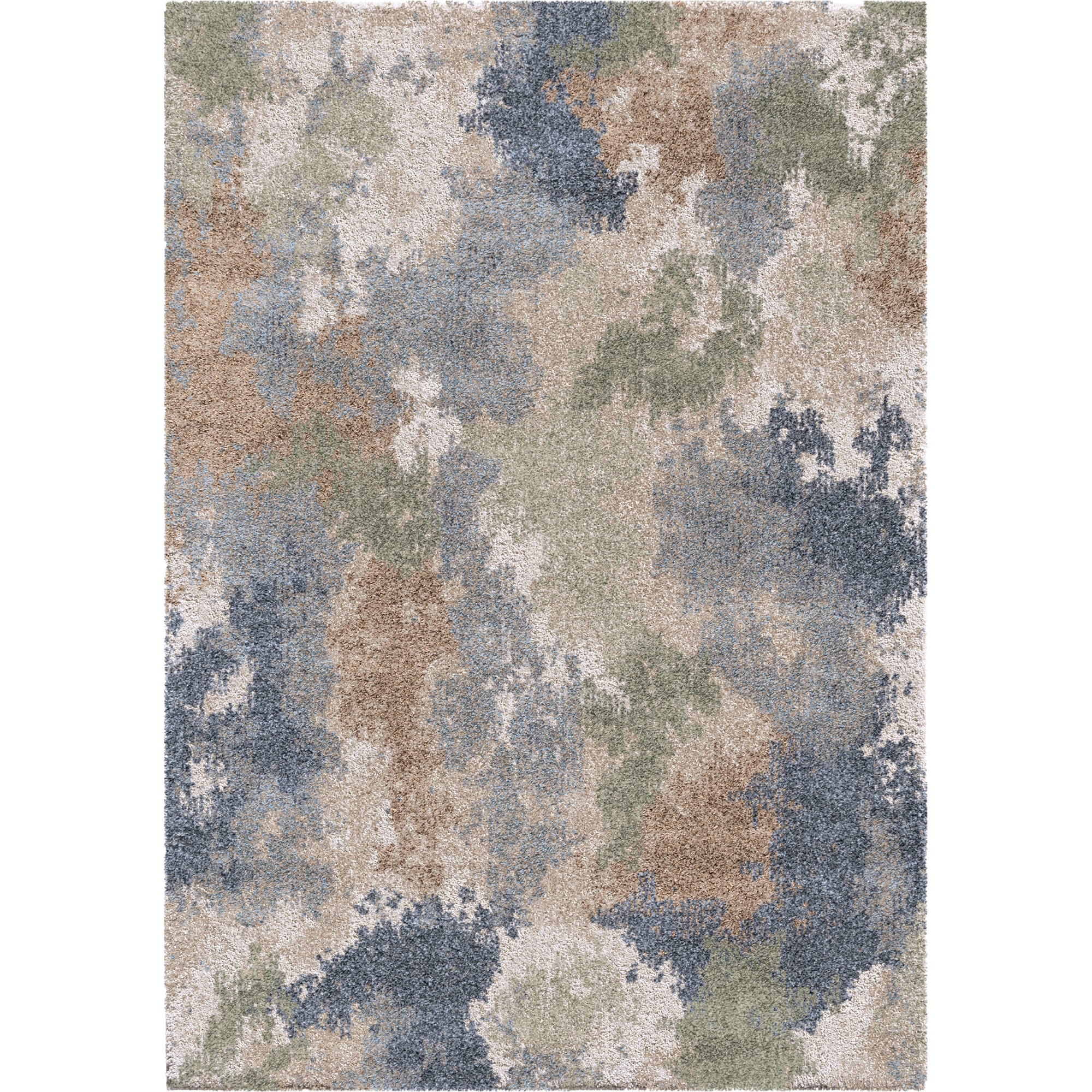 Palmetto Living Mystical Dreamy   Muted Blue Area Rug - 7'10" x 10'10"
