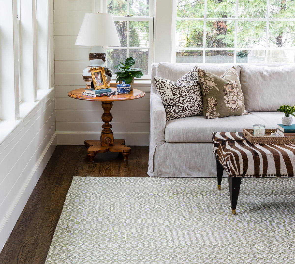 Erin Gates Newton NWT-3 Davis Green Area Rug ( 9&#39; X 12&#39; )