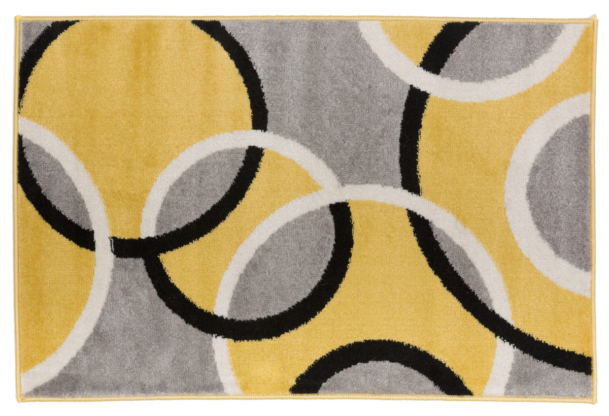 Toscana 368 Yellow Area Rug-Area Rug-World Rug Gallery-2&#39; x 3&#39;-The Rug Truck