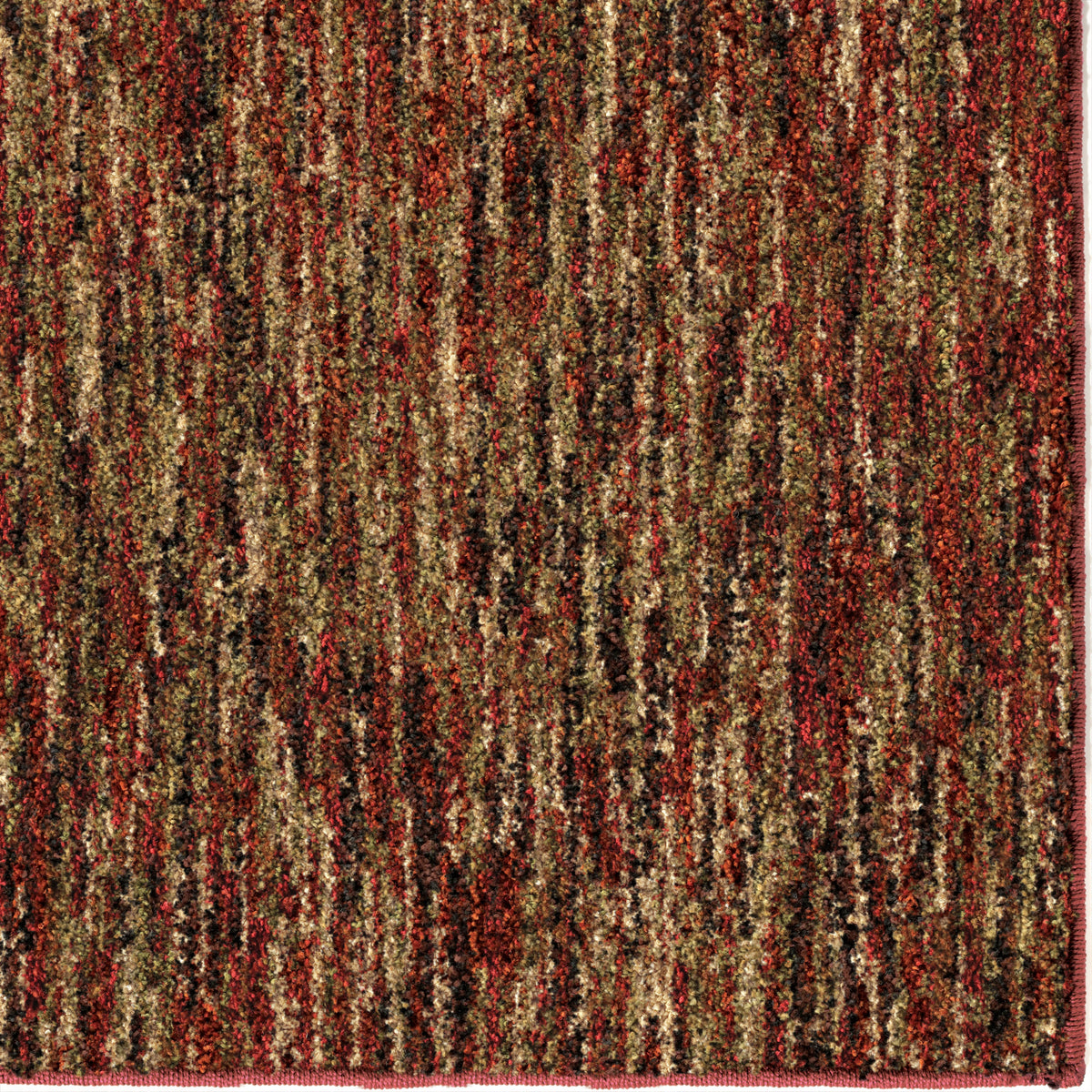 Palmetto Living Next Generation Multi solid Red Area Rug - 7&#39;10&quot; x 10&#39;10&quot;