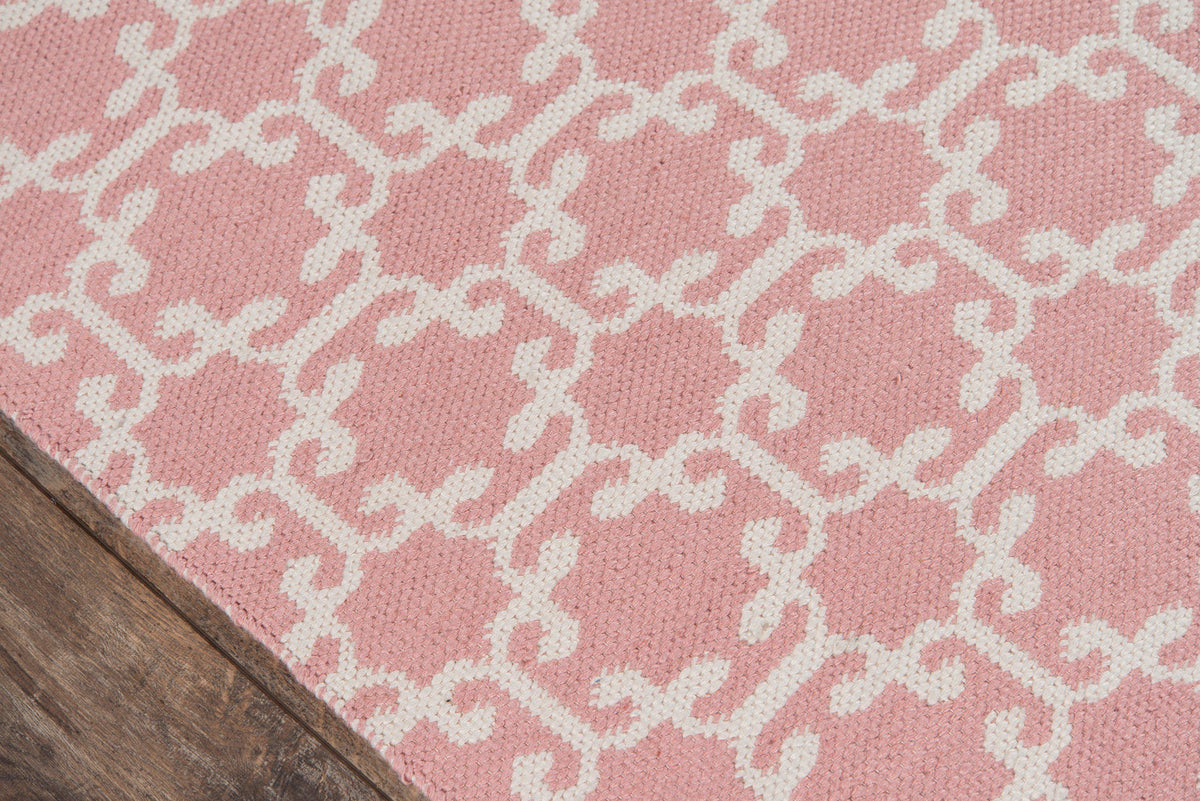 Madcap Cottage by Momeni Palm Beach Via Mizner Pink Indoor/Outdoor Area Rug-Area Rug-Momeni-The Rug Truck
