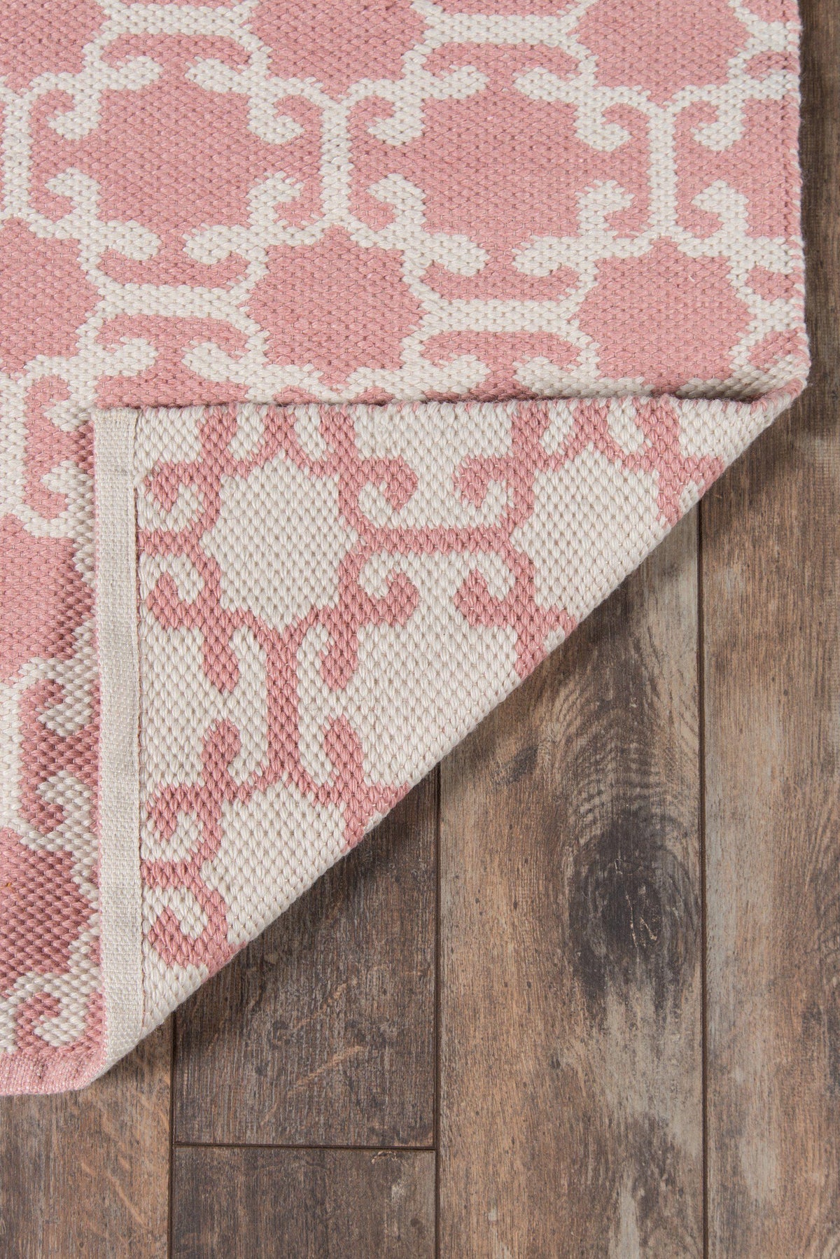 Madcap Cottage by Momeni Palm Beach Via Mizner Pink Indoor/Outdoor Area Rug-Area Rug-Momeni-The Rug Truck