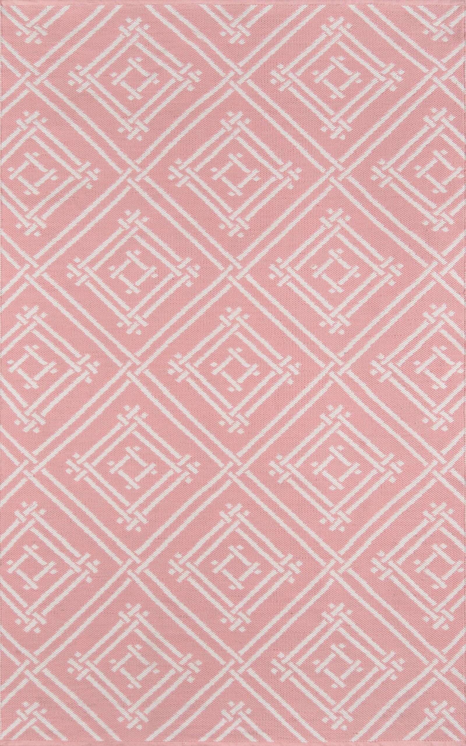 Madcap Cottage by Momeni Palm Beach Pink Area Indoor/Outdoor Rug-Area Rug-Momeni-2' X 3'-The Rug Truck