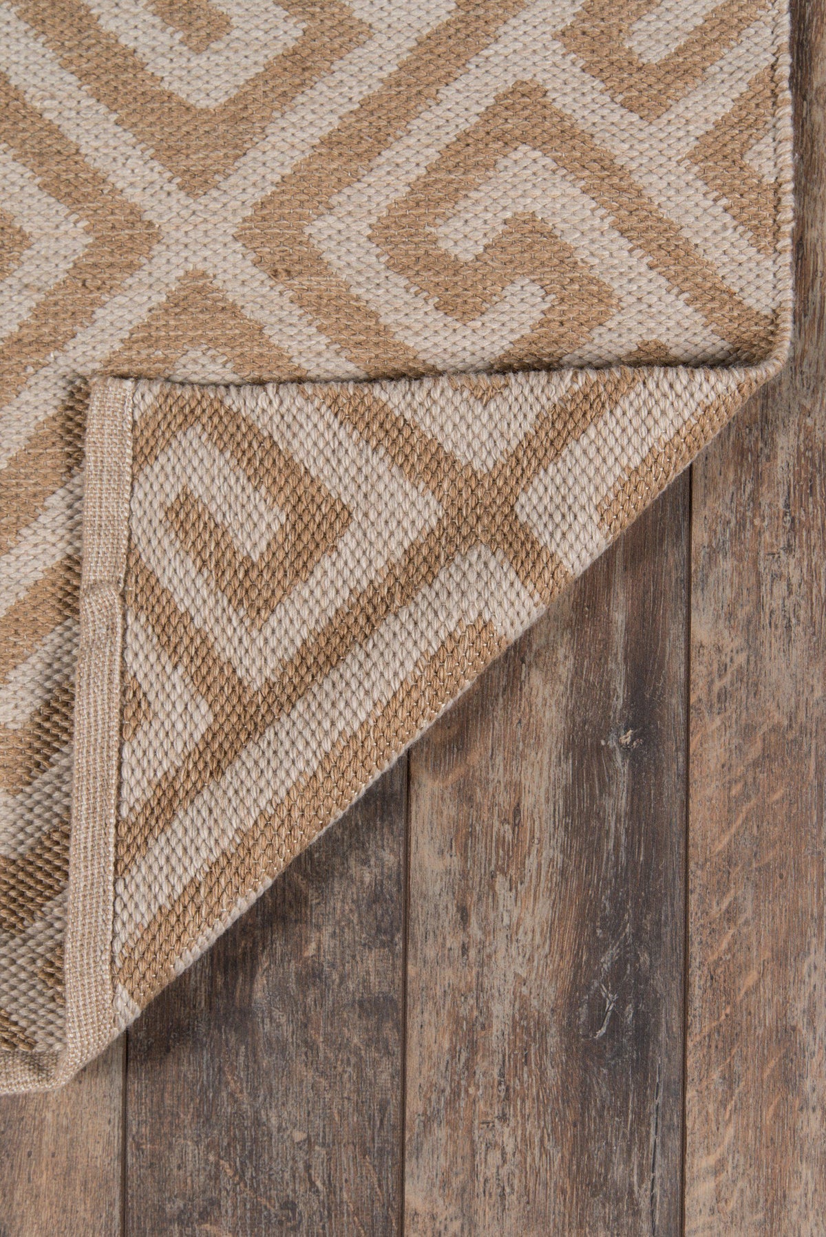 Madcap Cottage by Momeni Palm Beach Brazilian Avenue Brown Indoor/Outdoor Area Rug-Area Rug-Momeni-The Rug Truck