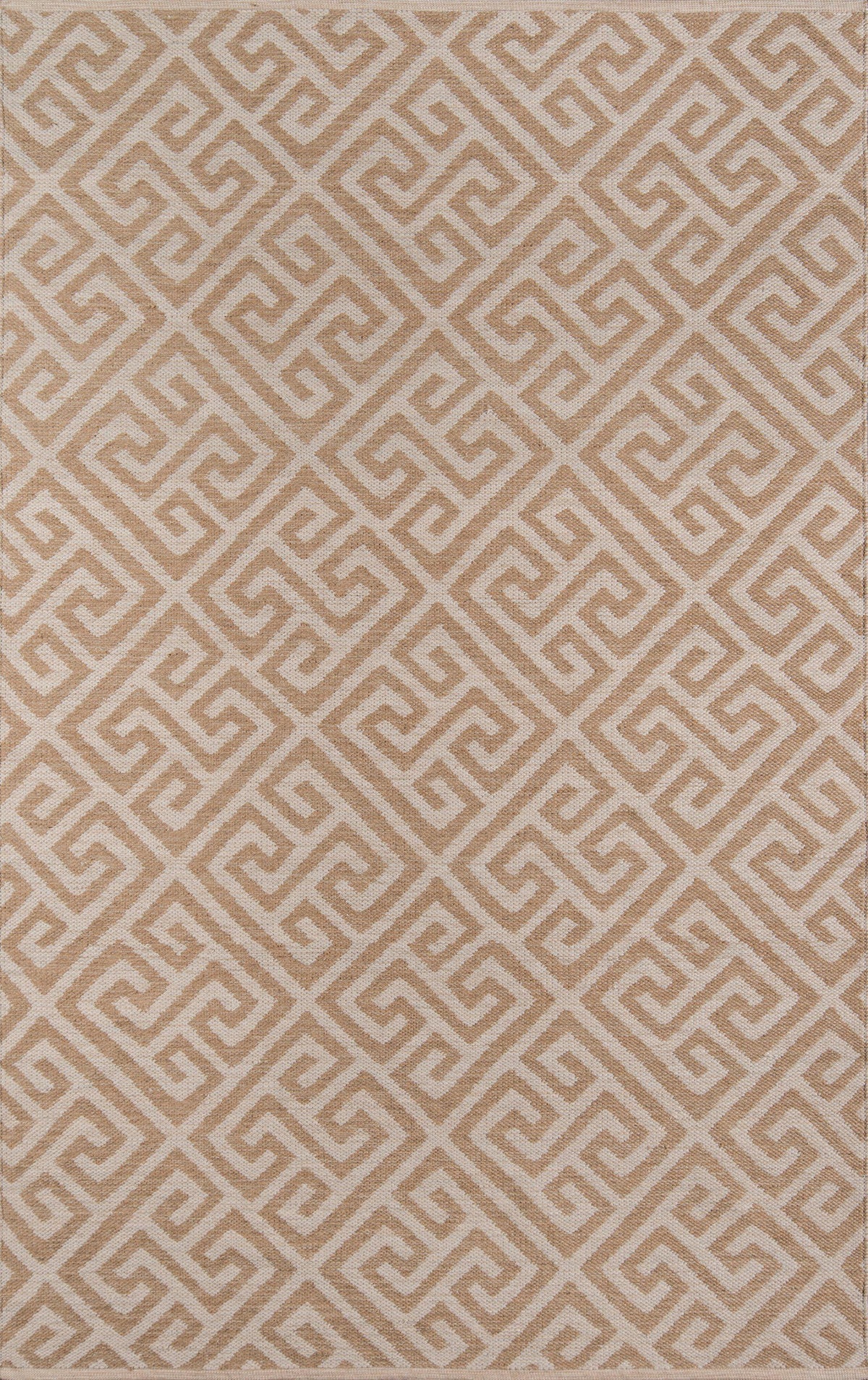 Madcap Cottage by Momeni Palm Beach Brazilian Avenue Brown Indoor/Outdoor Area Rug-Area Rug-Momeni-2&#39; X 3&#39;-The Rug Truck