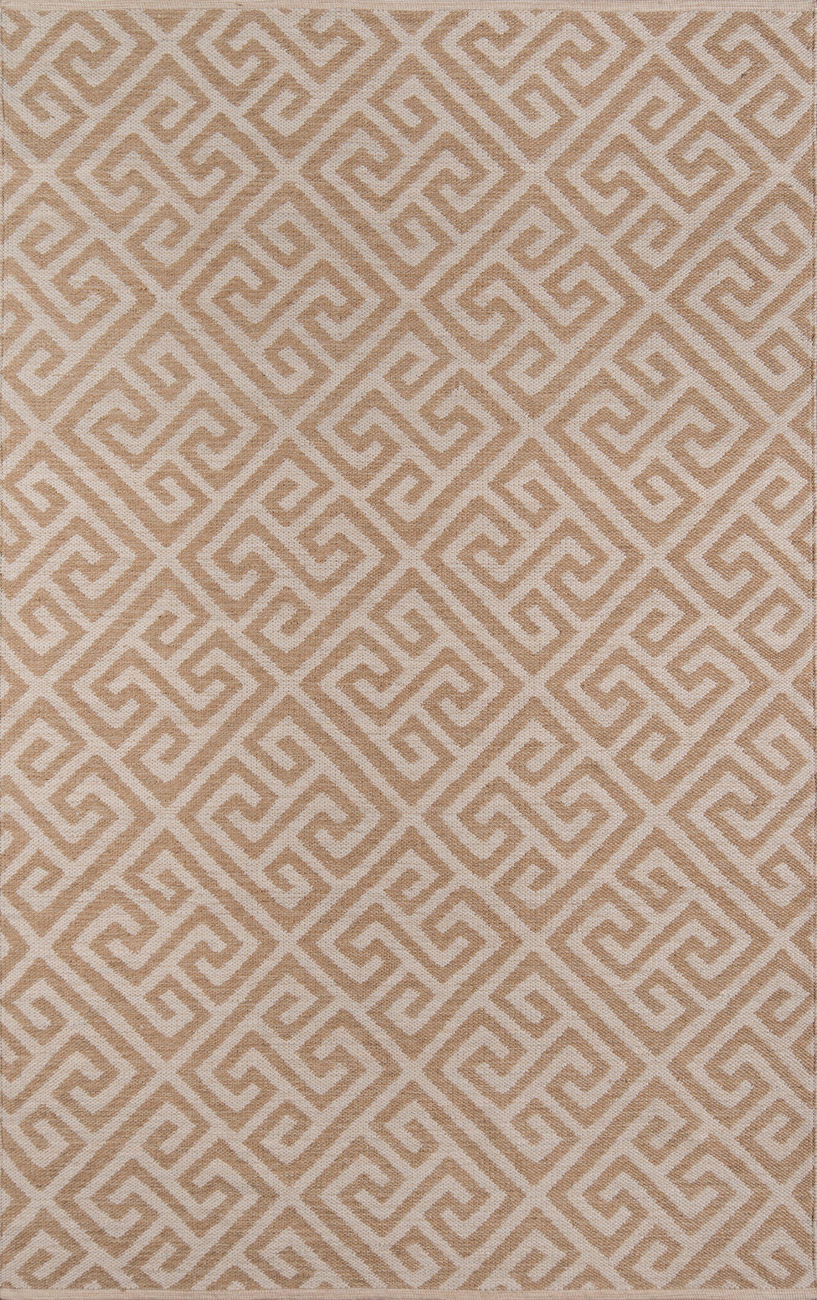 Madcap Cottage by Momeni Palm Beach Brazilian Avenue Brown Indoor/Outdoor Area Rug-Area Rug-Momeni-2' X 3'-The Rug Truck