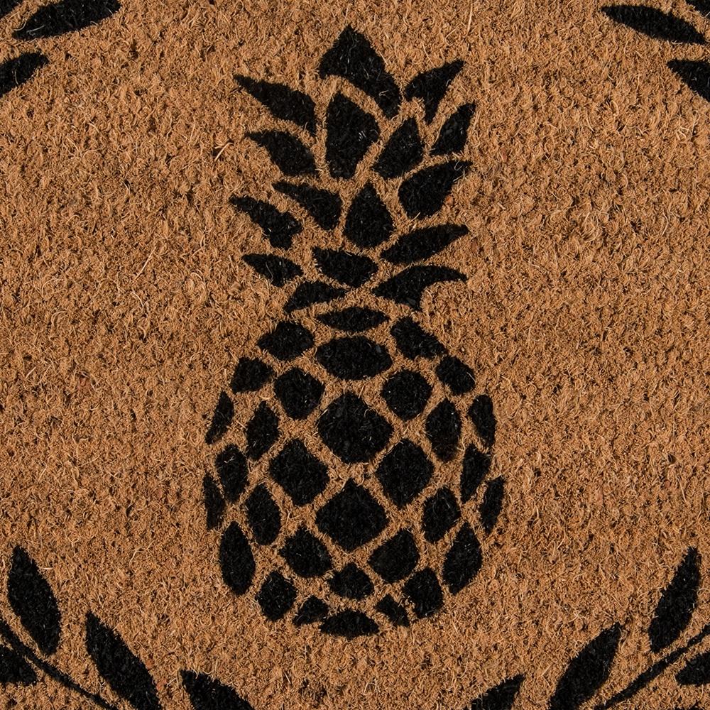 Erin Gates by Momeni Park PAR-1 Pineapple Black Area Rug-Area Rug-Momeni-1&#39;6&quot; X 2&#39;6&quot;-The Rug Truck