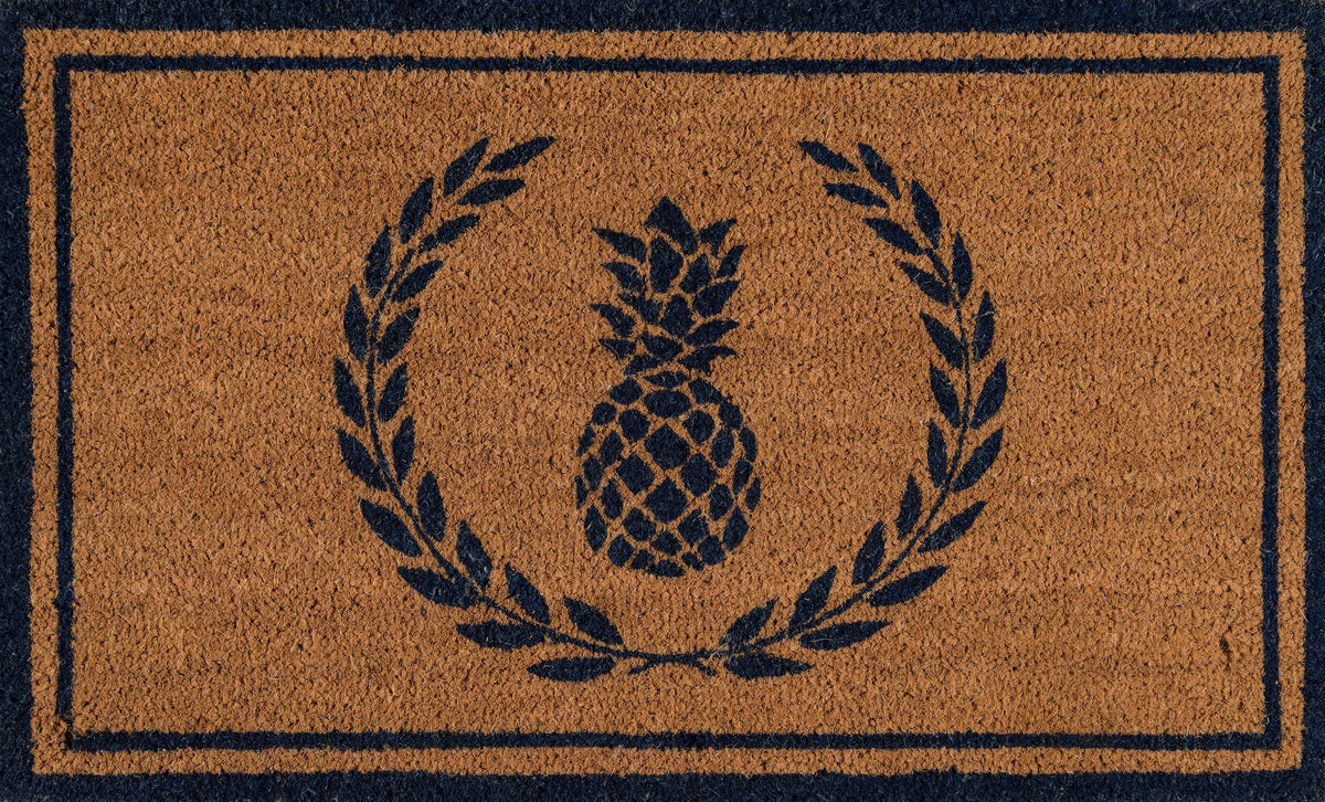 Erin Gates by Momeni Park PAR-1 Pineapple Navy Area Rug-Area Rug-Momeni-1&#39;6&quot; X 2&#39;6&quot;-The Rug Truck