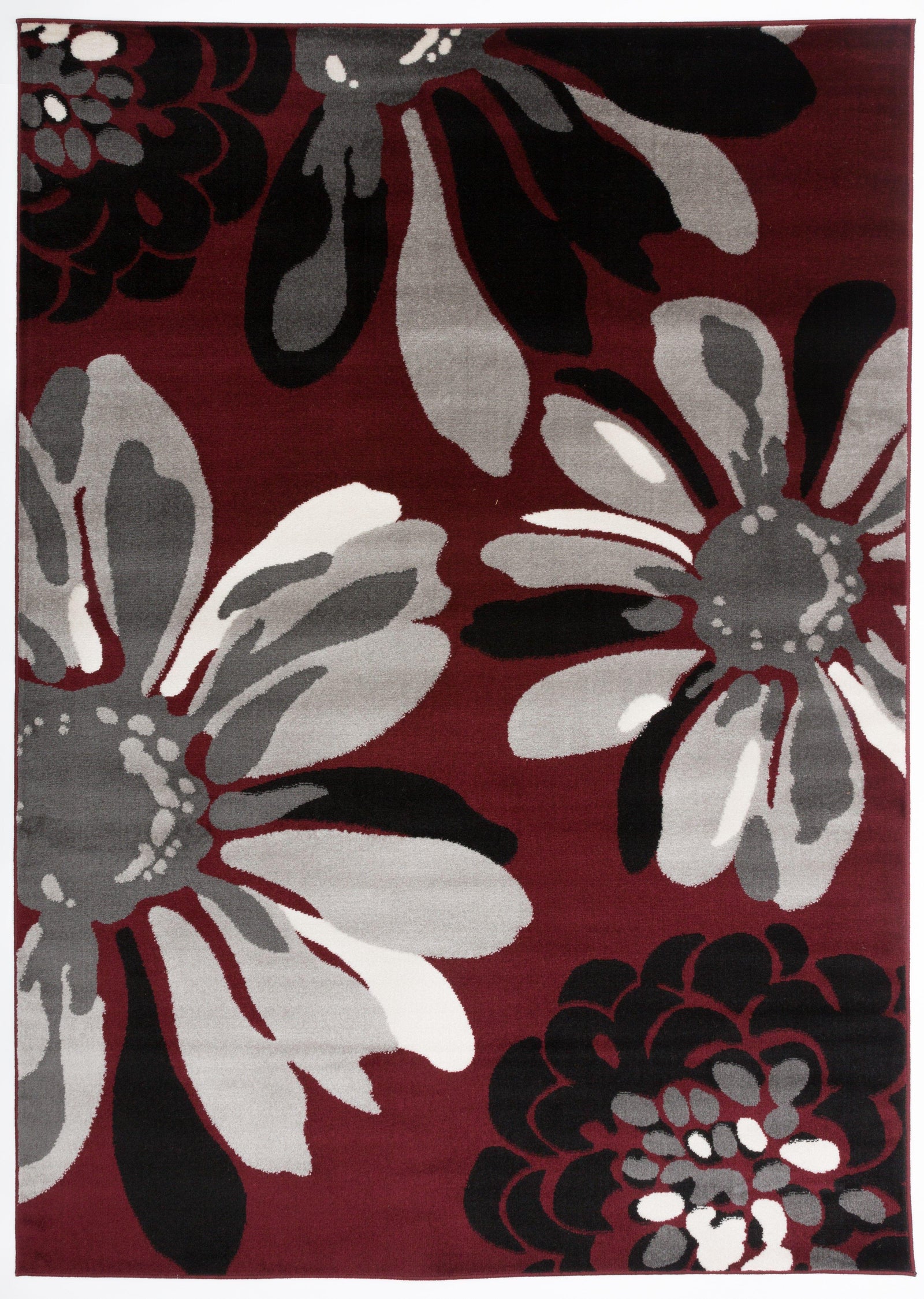 Toscana 374 Red Area Rug-Area Rug-World Rug Gallery-3'3" x 5'-The Rug Truck