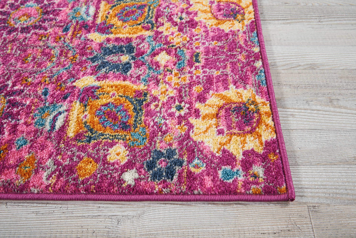 Passion PSN01 Fuchsia Area Rug-Area Rug-Nourison-The Rug Truck