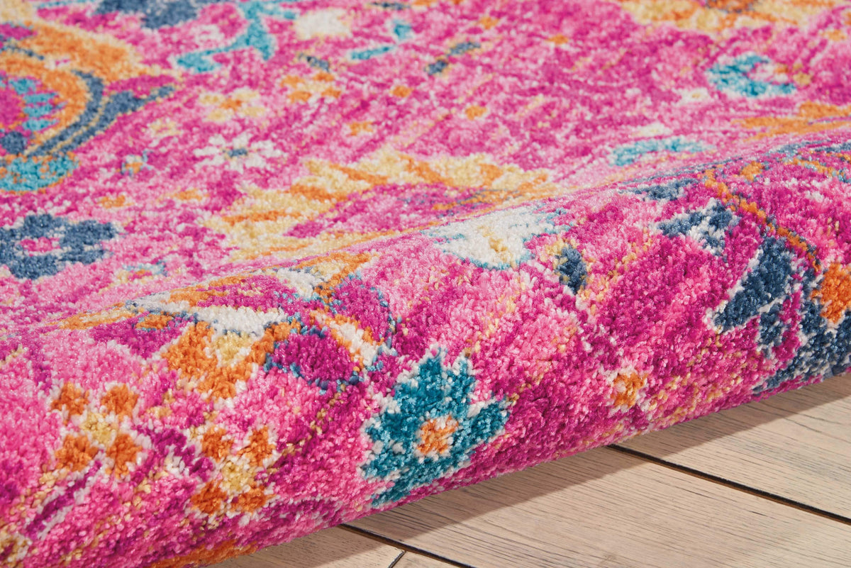 Passion PSN01 Fuchsia Area Rug-Area Rug-Nourison-The Rug Truck