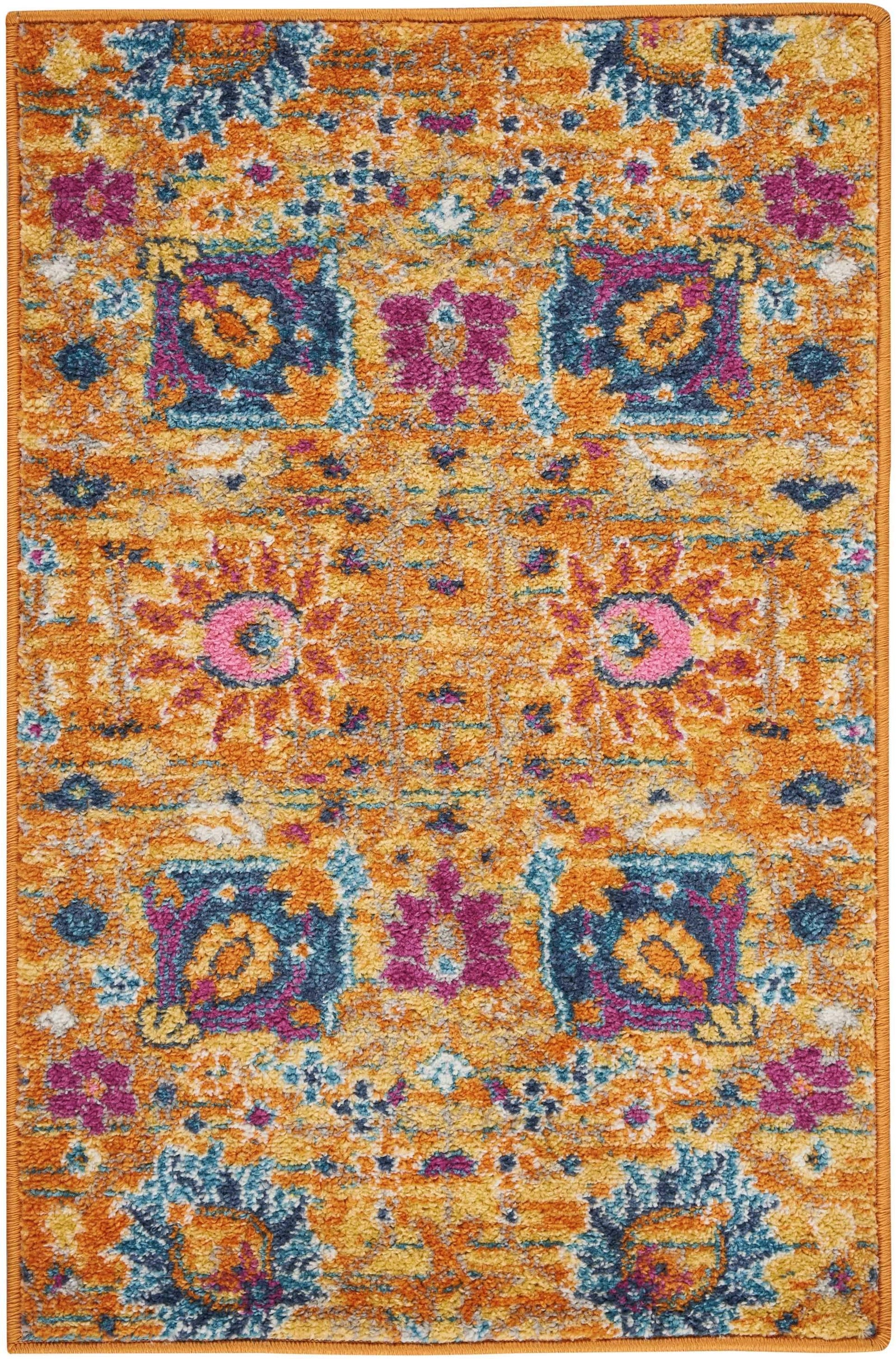 Passion PSN01 Sun Area Rug-Area Rug-Nourison-1'10" x 2'10"-The Rug Truck