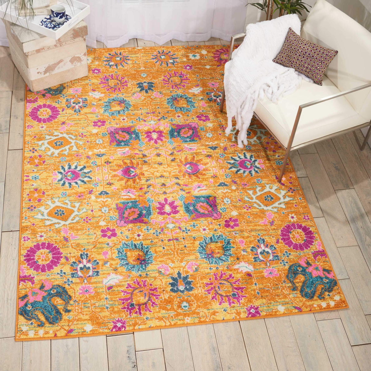 Passion PSN01 Sun Area Rug-Area Rug-Nourison-The Rug Truck