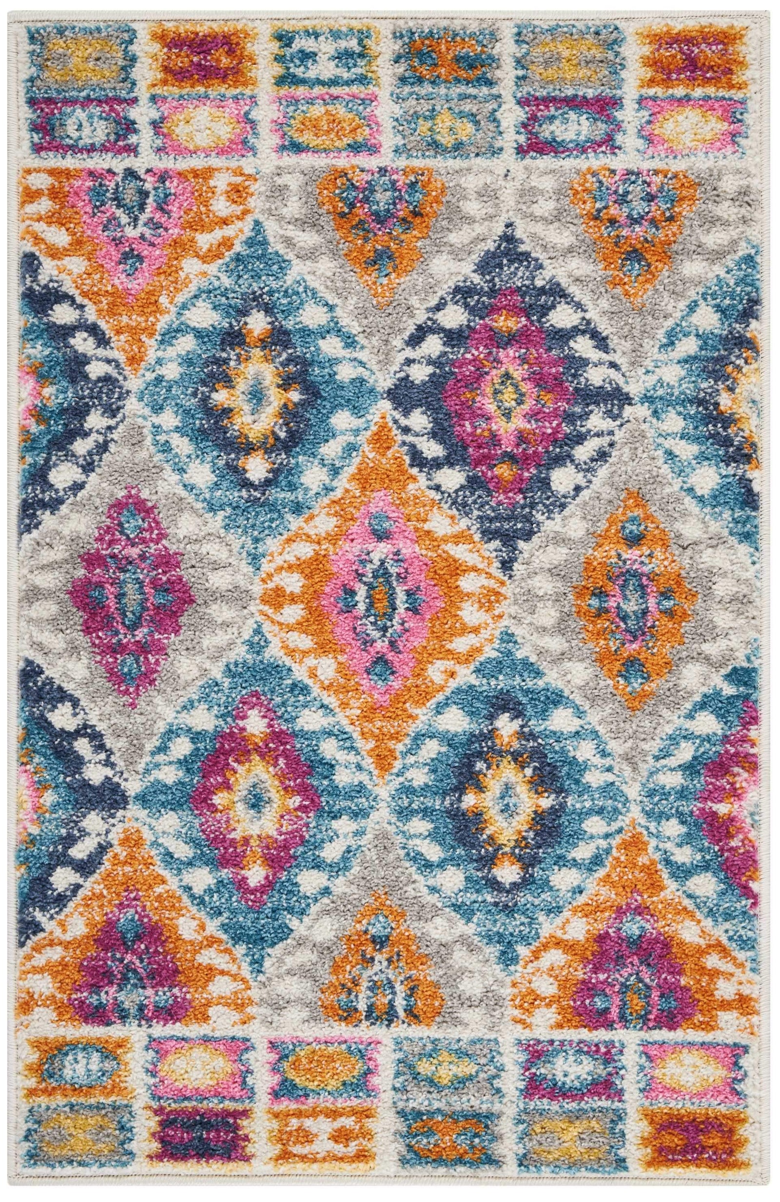 Passion PSN02 Multicolor Area Rug-Area Rug-Nourison-1'10" x 2'10"-The Rug Truck