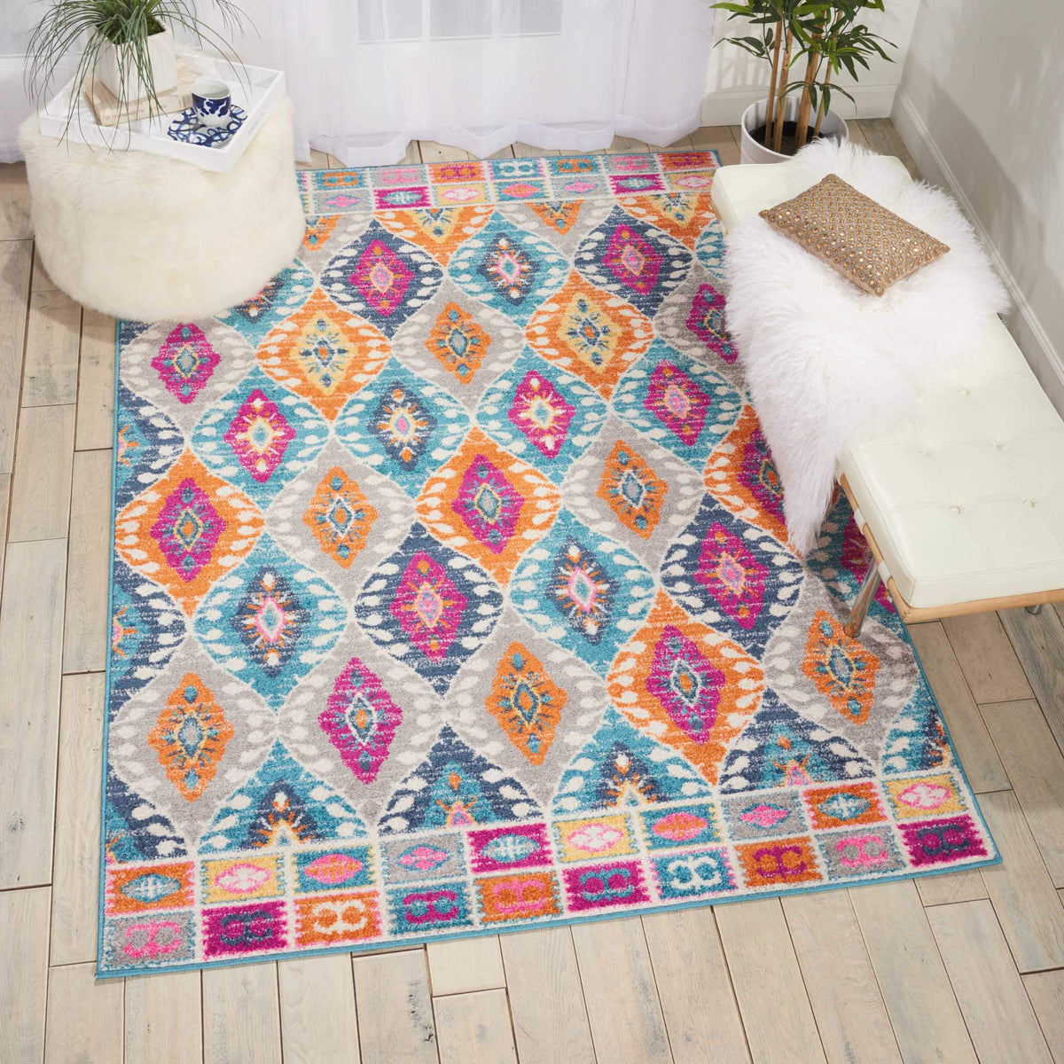 Passion PSN02 Multicolor Area Rug-Area Rug-Nourison-The Rug Truck