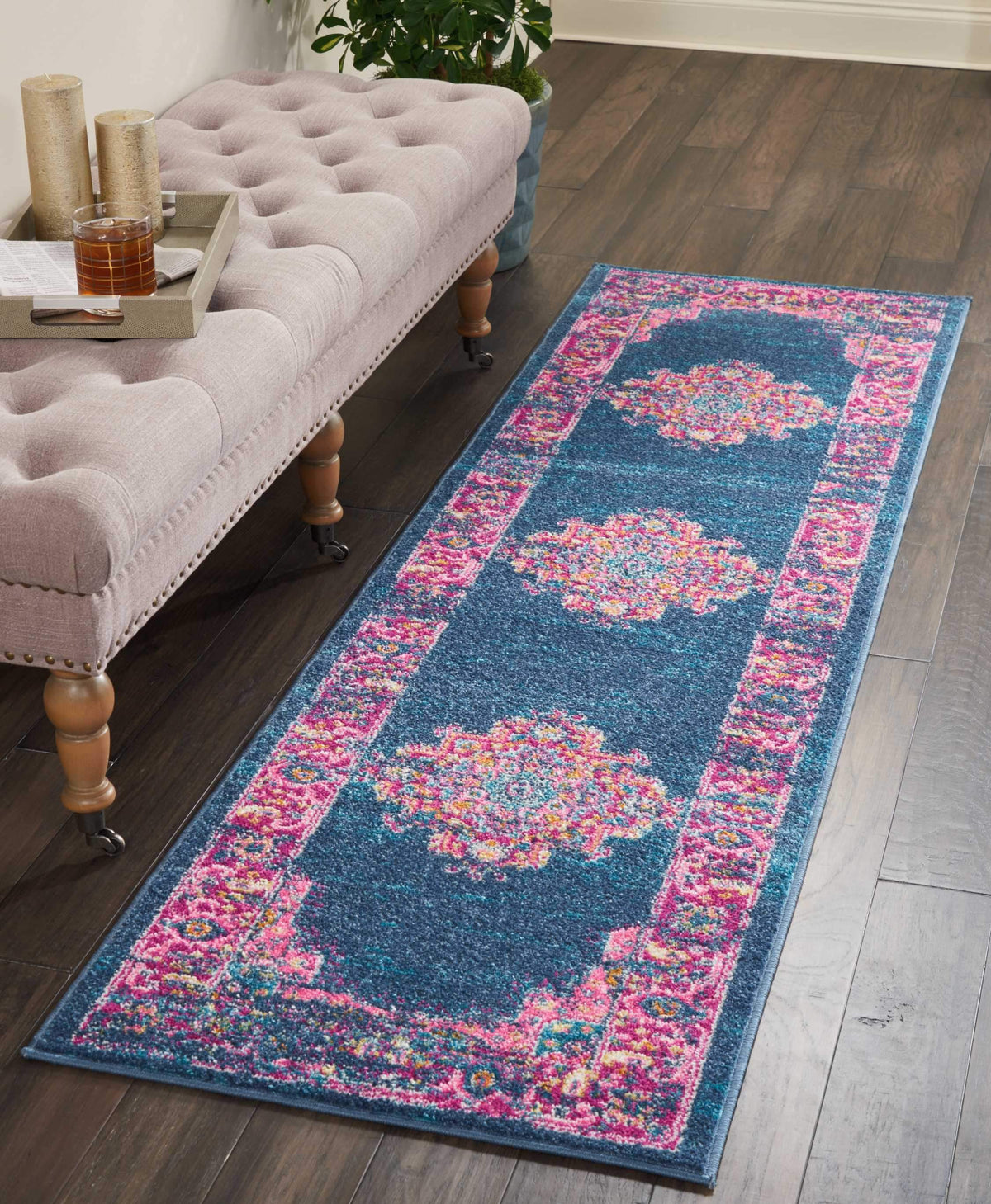 Passion PSN03 Blue Area Rug-Area Rug-Nourison-The Rug Truck