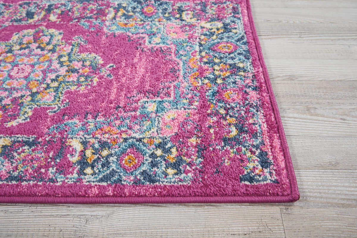 Passion PSN03 Fuchsia Area Rug-Area Rug-Nourison-The Rug Truck
