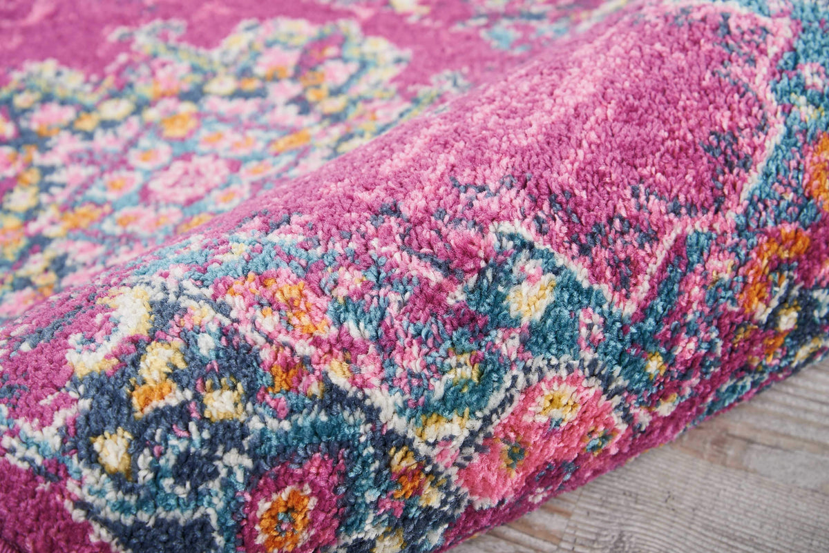 Passion PSN03 Fuchsia Area Rug-Area Rug-Nourison-The Rug Truck