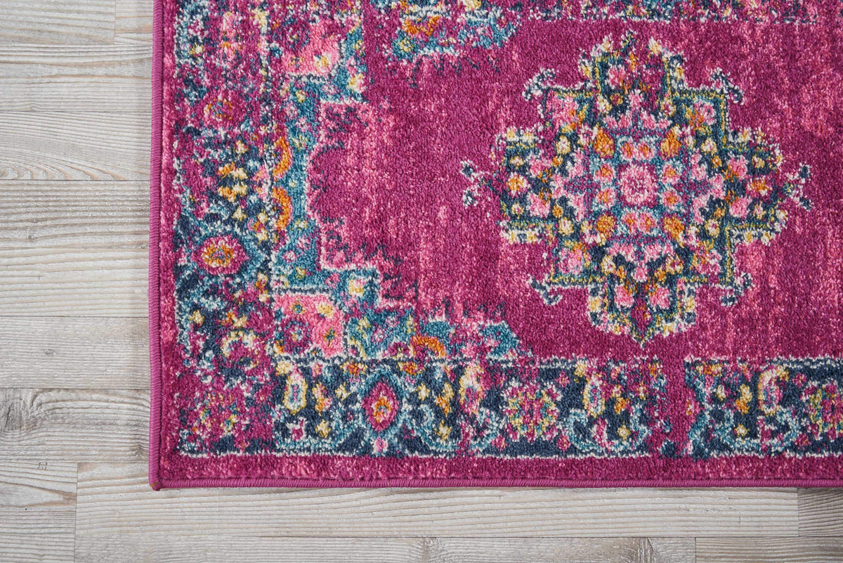 Passion PSN03 Fuchsia Area Rug-Area Rug-Nourison-The Rug Truck