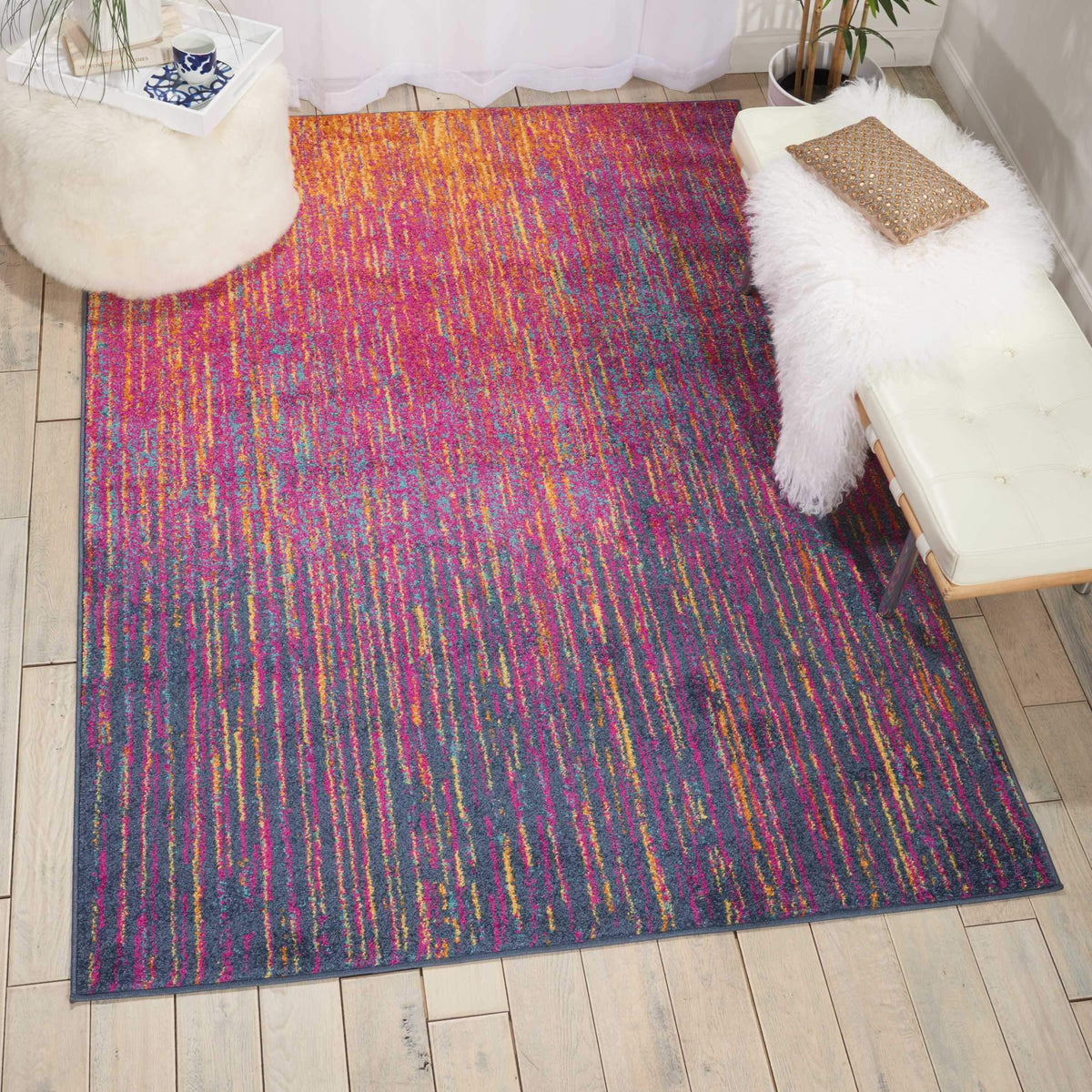 Passion PSN09 Multicolor Area Rug-Area Rug-Nourison-The Rug Truck