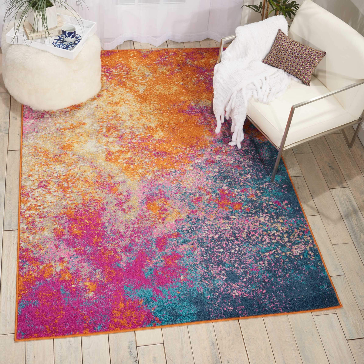 Passion PSN10 Sunburst Area Rug-Area Rug-Nourison-The Rug Truck