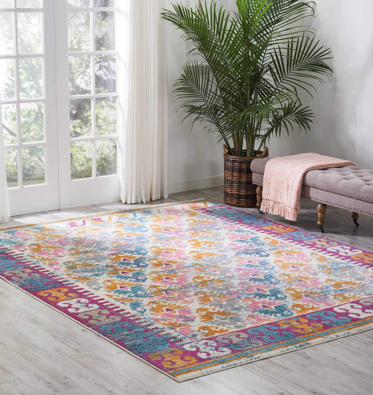 Passion PSN12 Ivory Area Rug-Area Rug-Nourison-The Rug Truck