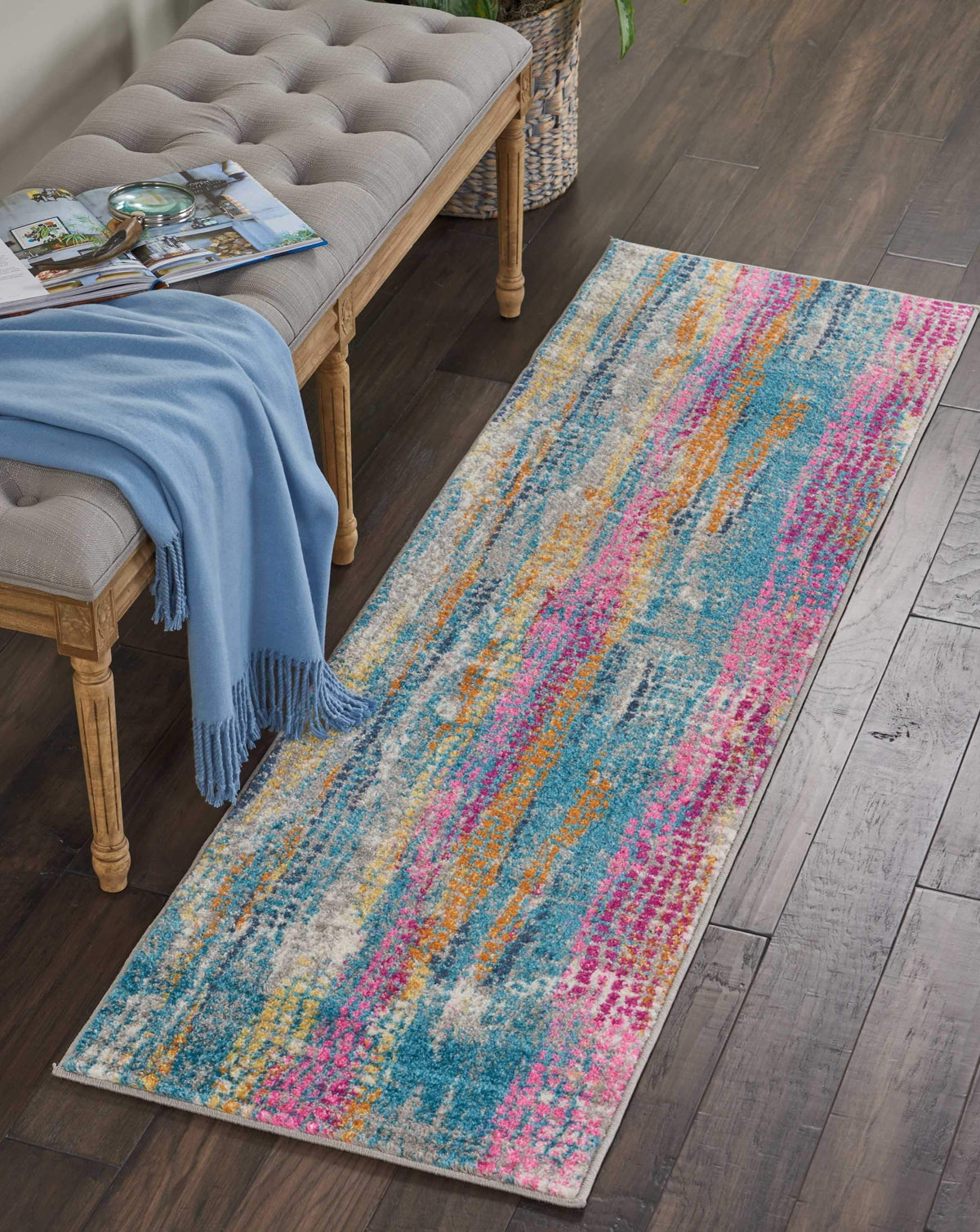 Passion PSN16 Grey/Multi Area Rug-Area Rug-Nourison-The Rug Truck
