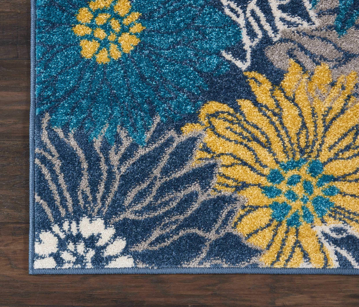 Passion PSN17 Blue Area Rug-Area Rug-Nourison-The Rug Truck