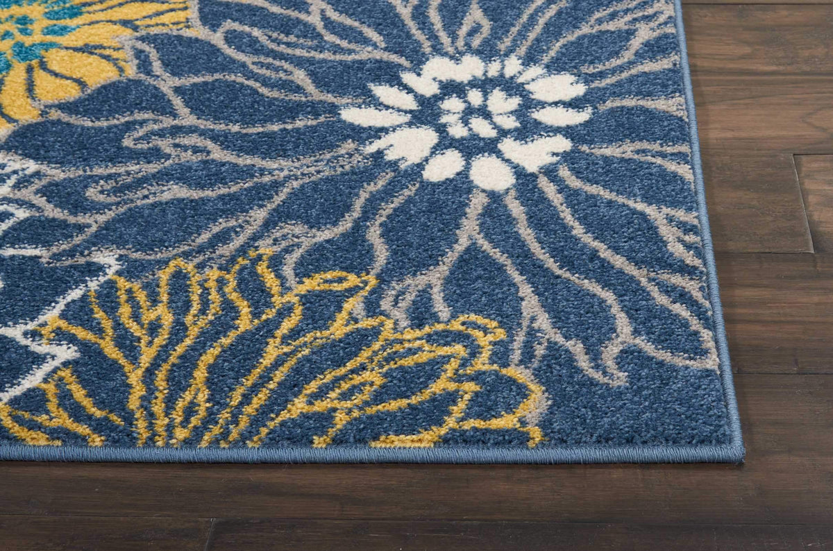 Passion PSN17 Blue Area Rug-Area Rug-Nourison-The Rug Truck