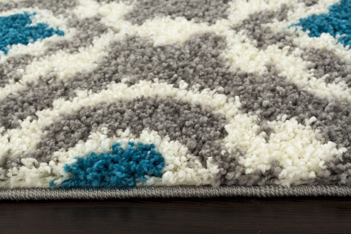 Florida 2525 Turquoise Area Rug-Area Rug-World Rug Gallery-The Rug Truck