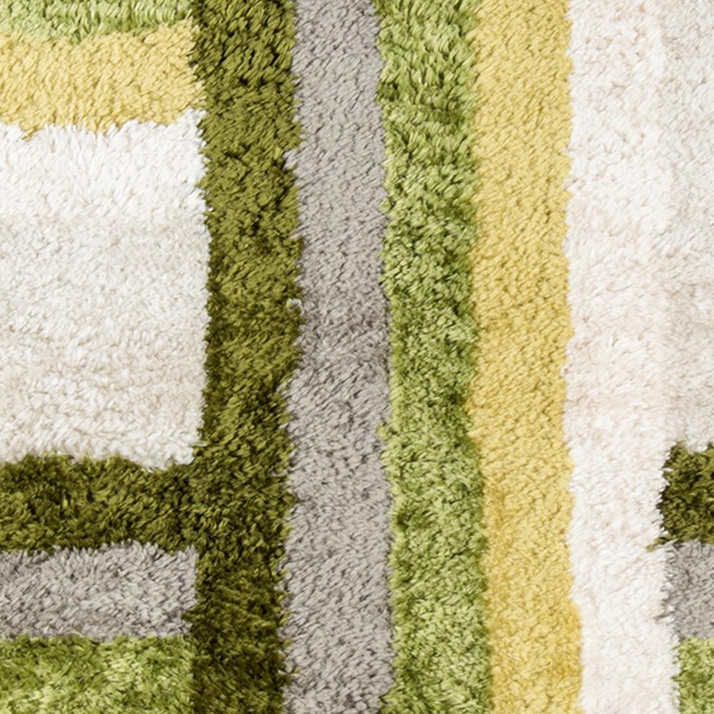 Novogratz by Momeni Retro RET-3 Bullseye Green Area Rug-Area Rug-Momeni-The Rug Truck